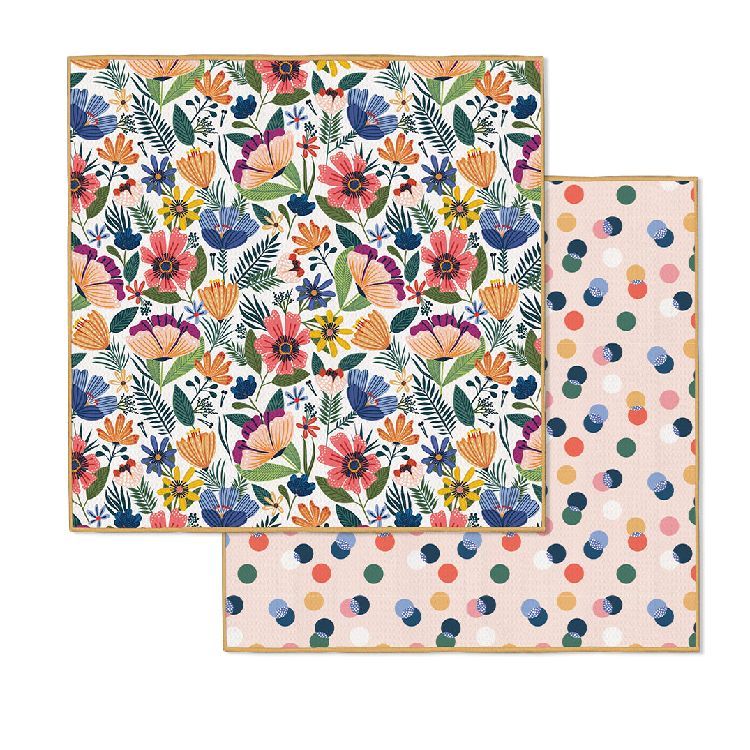 Field Of Flowers Dish Cloth