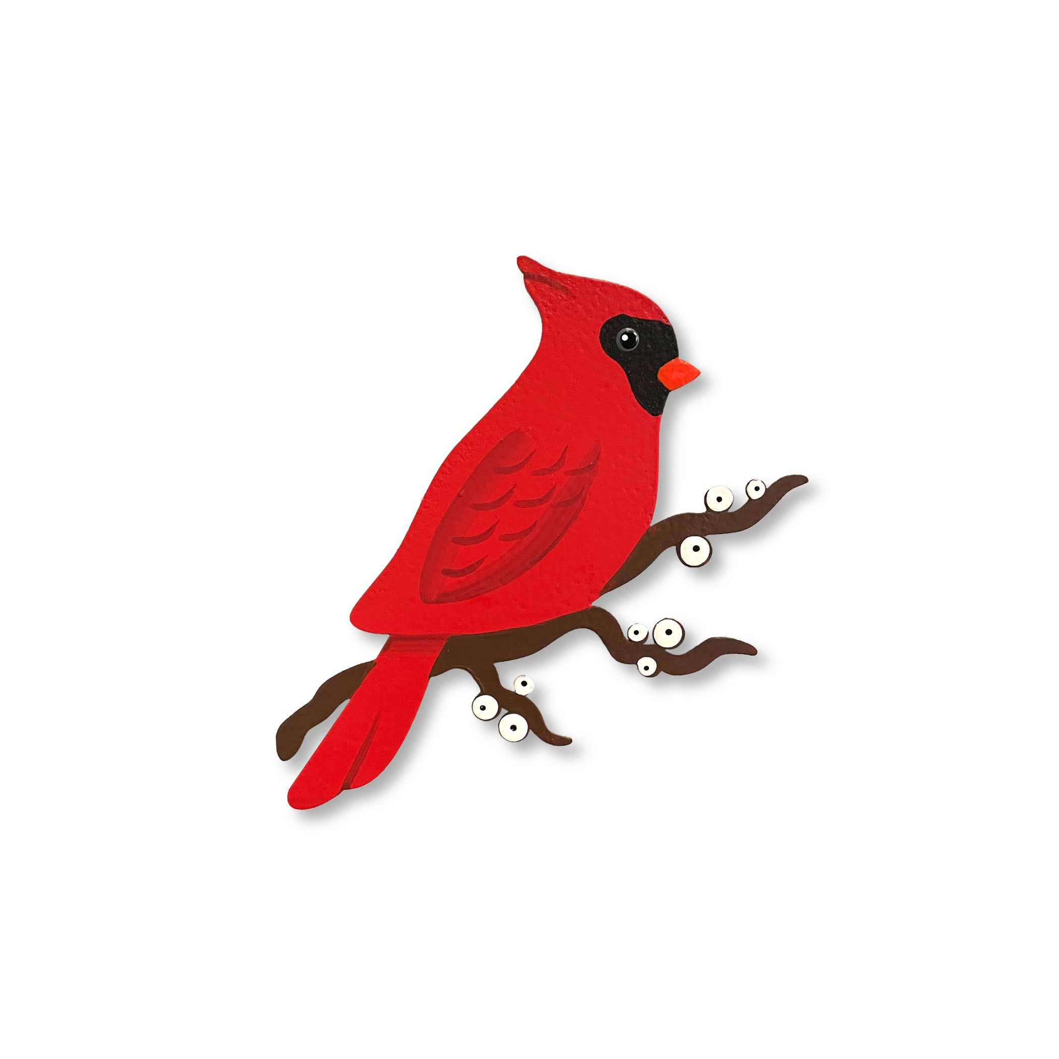 Nora Fleming Winter Songbird Cardinal Mini