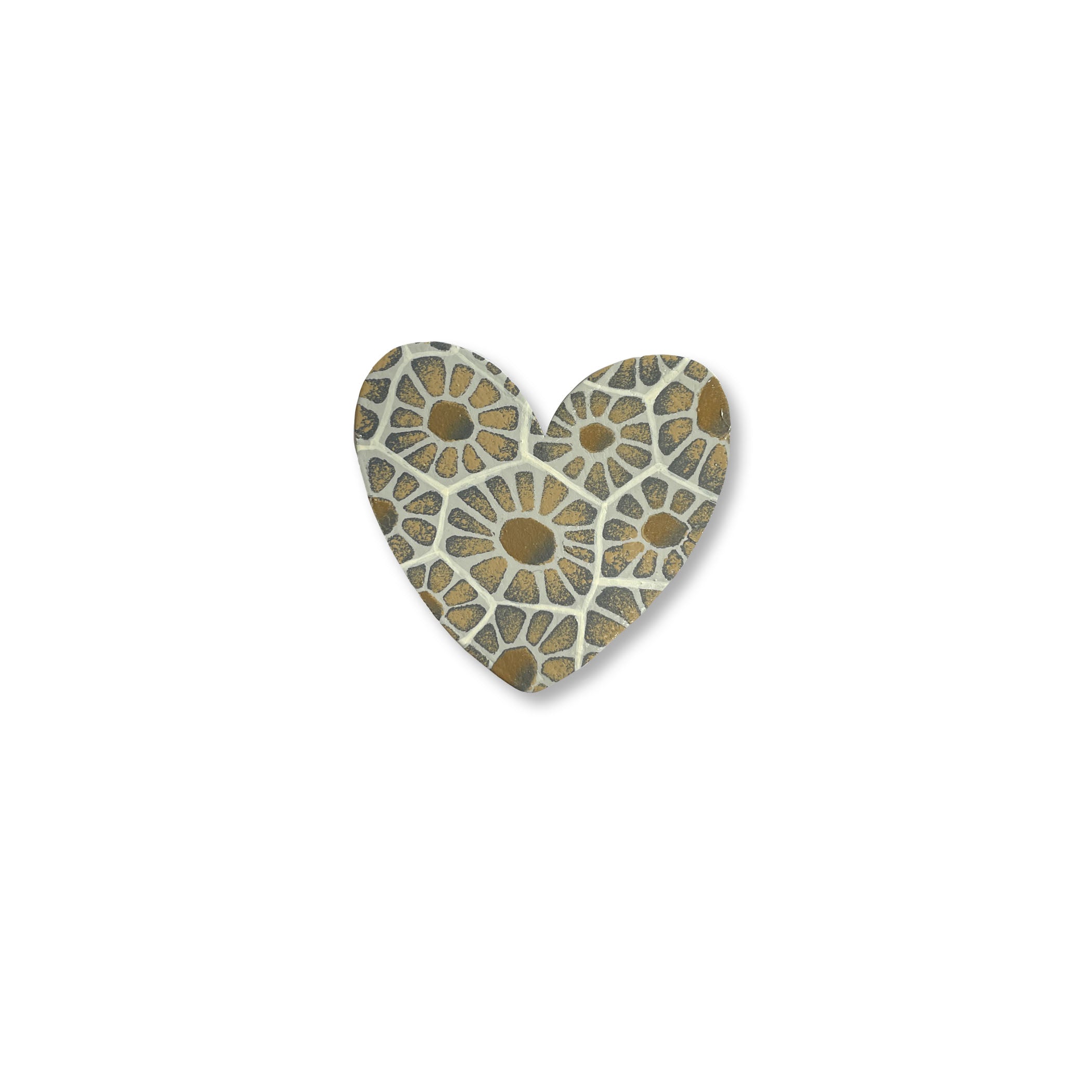 Petoskey Stone Heart Magnet, Single