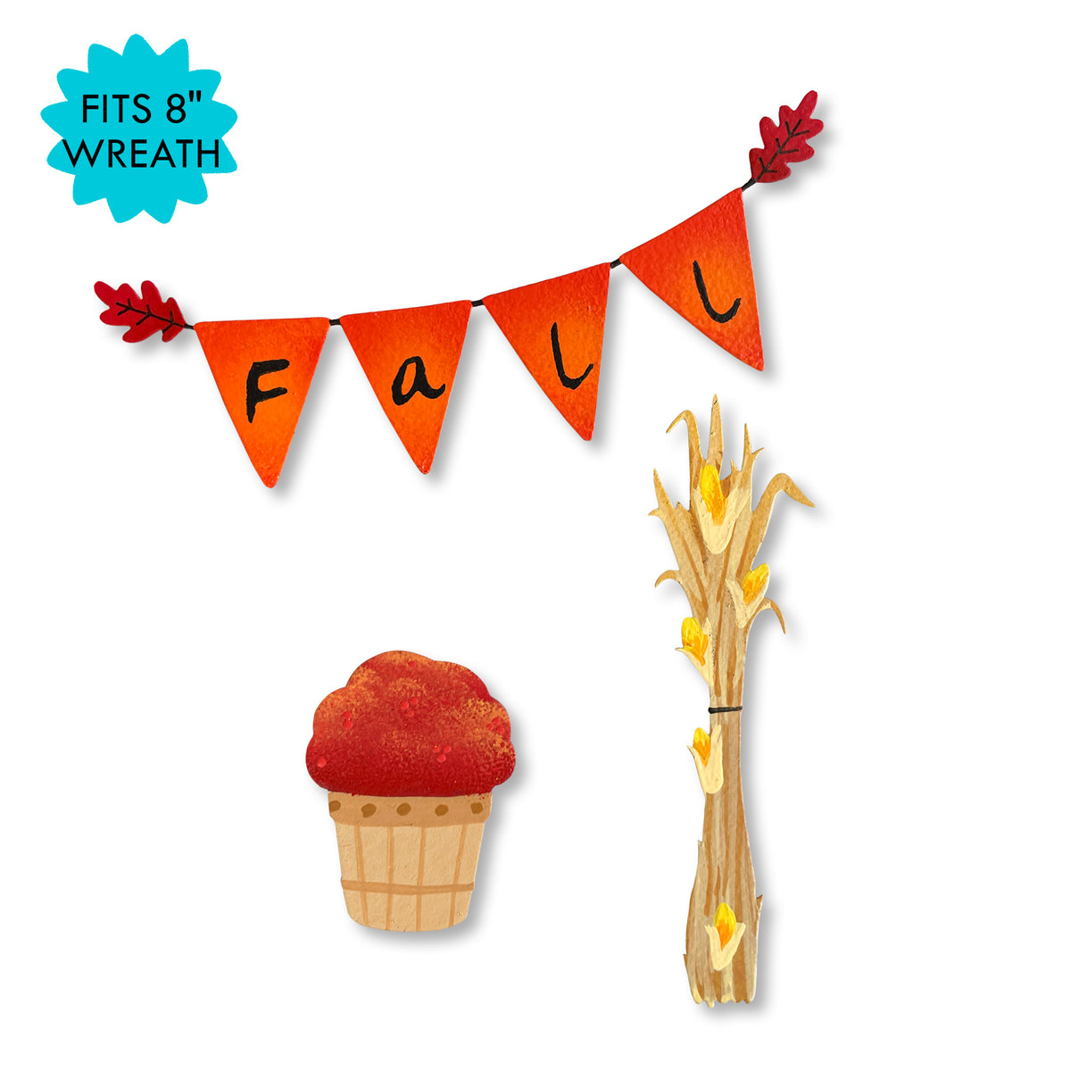 Fall Front Porch Magnets S/3