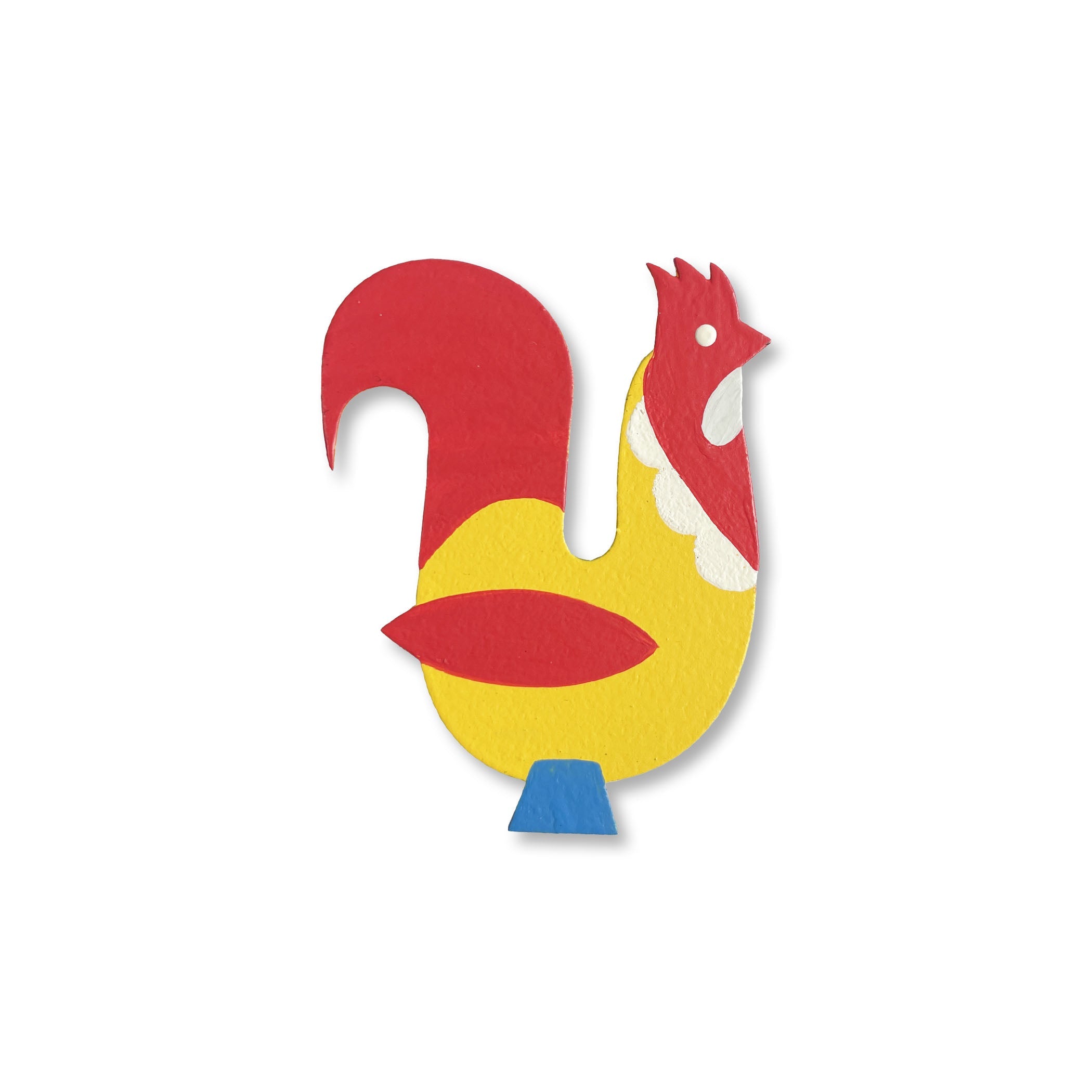 Dala Rooster Magnet, Single