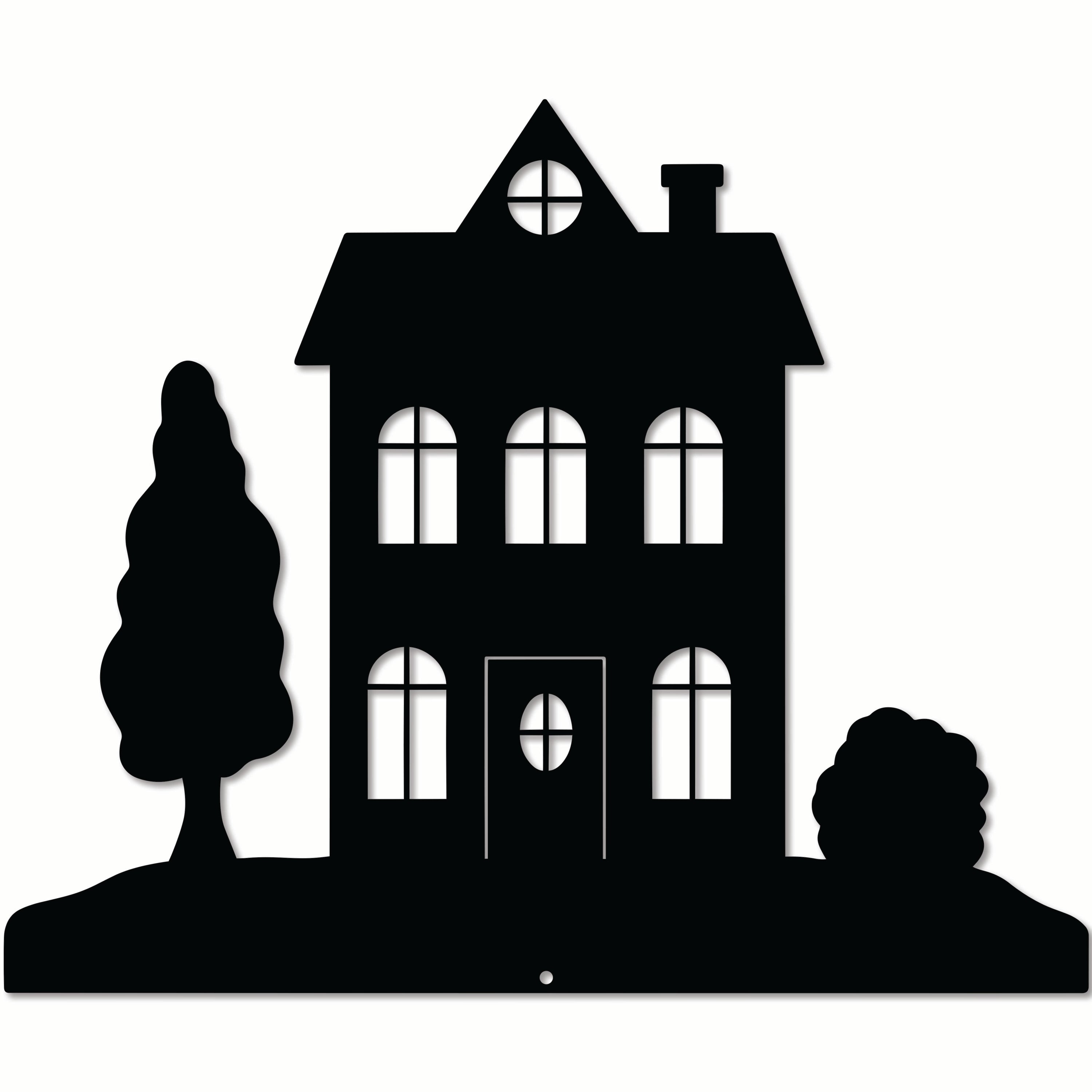 Everyday House Silhouette (no base)