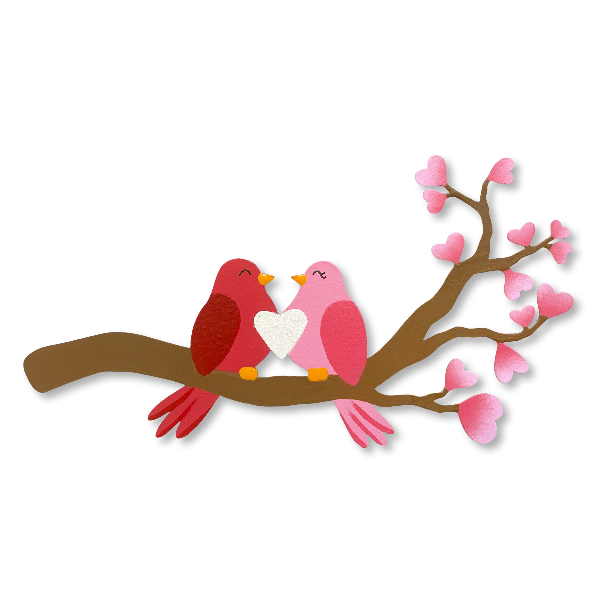 Love Birds on a Branch Magnet