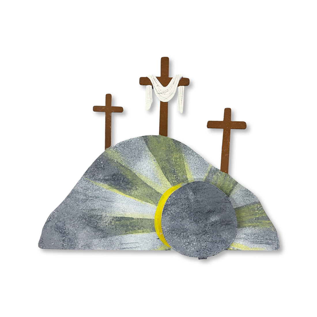 Tomb w/ Crosses Magnet