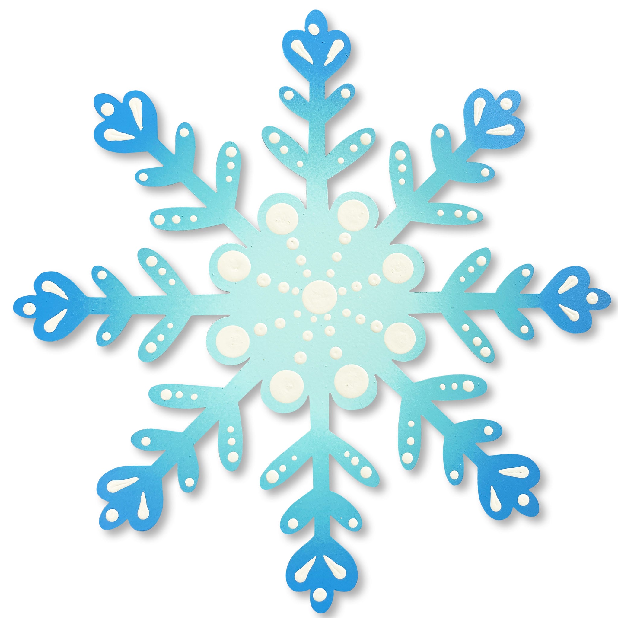 Snowflake Magnetic Art Pop