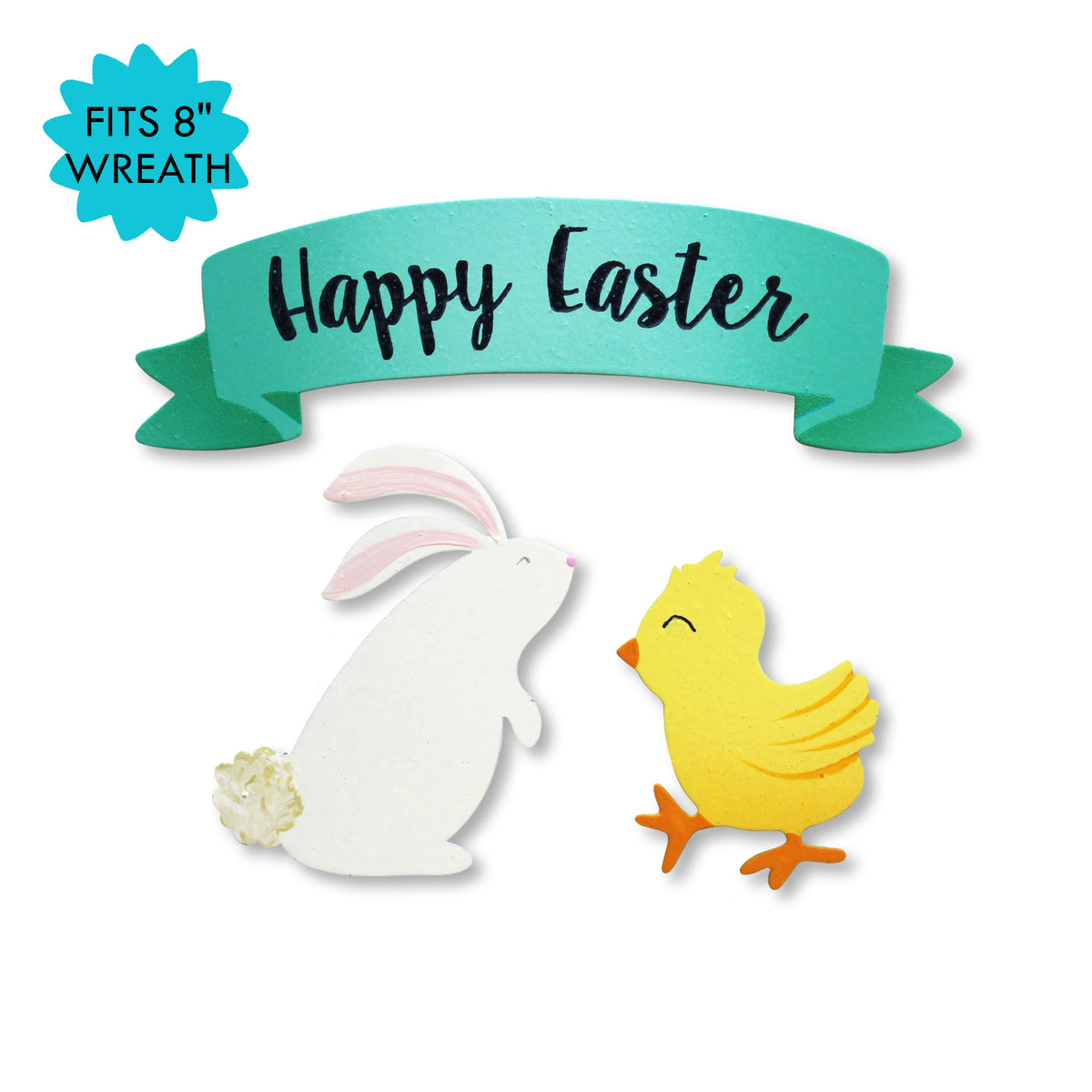 Happy Easter Banner Magnets S/3