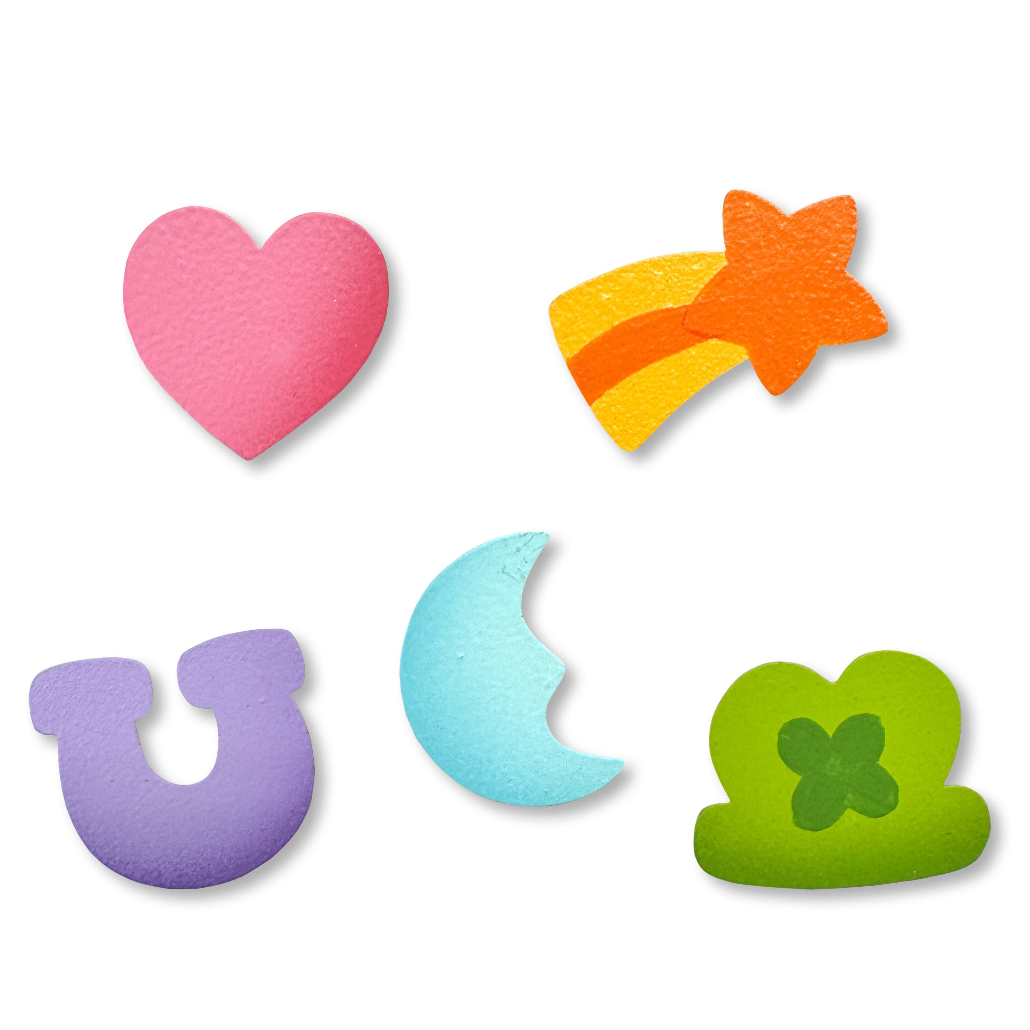 Lucky Marshmallow Magnets S/5