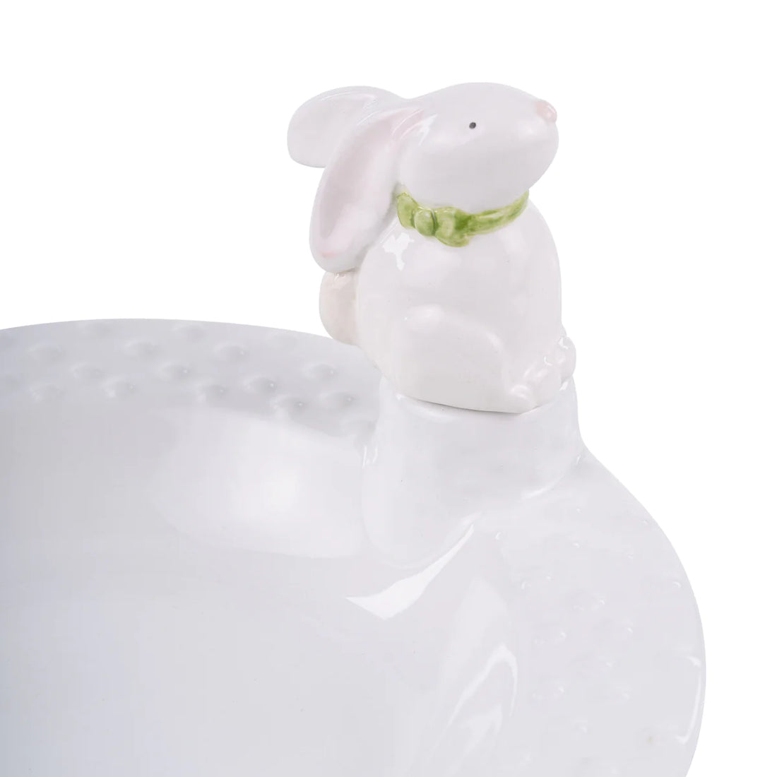 Floppy Ear Bunny Ceramic Figurine - Glory Haus Topper