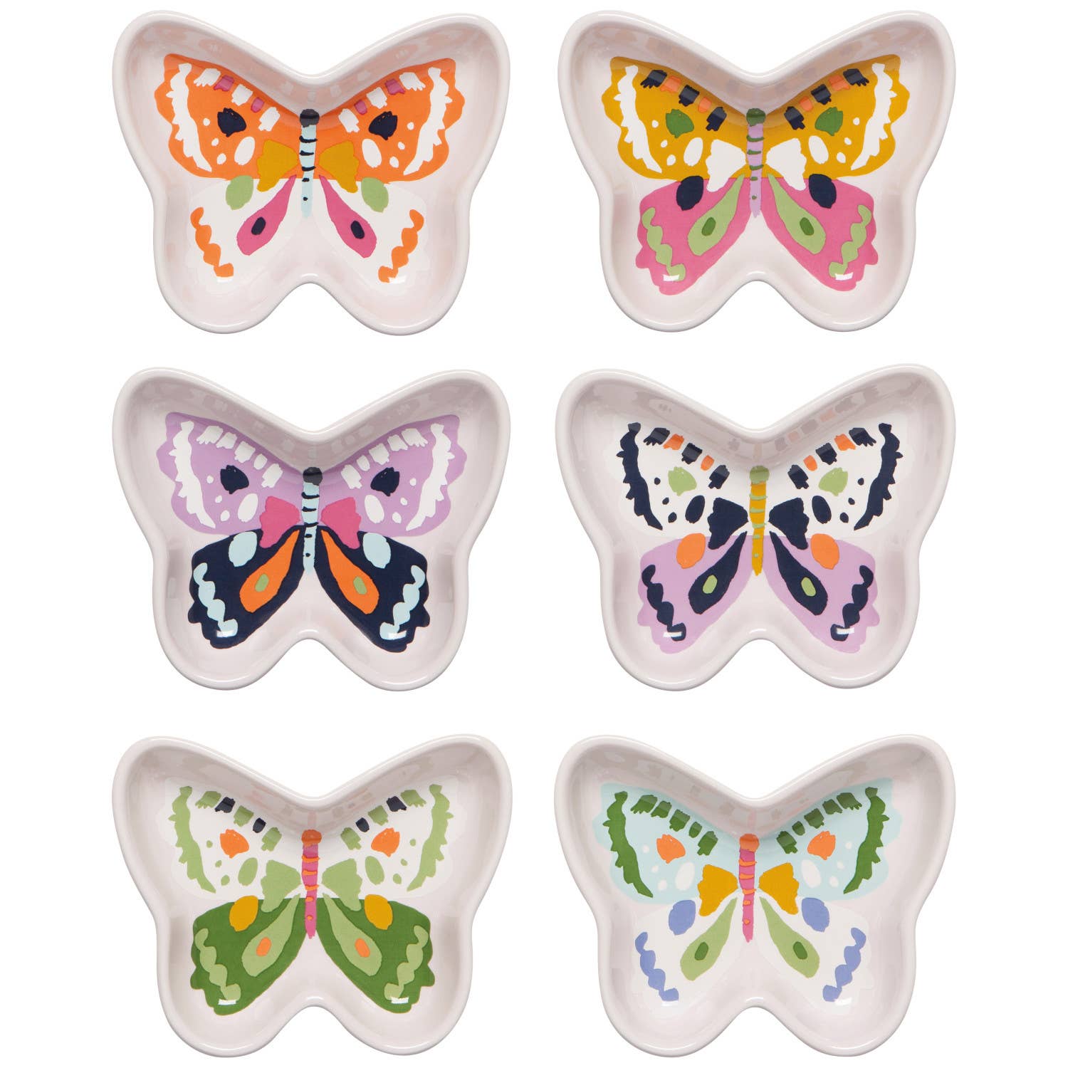 Flutter By Butterfly Shaped Pinch Bowl