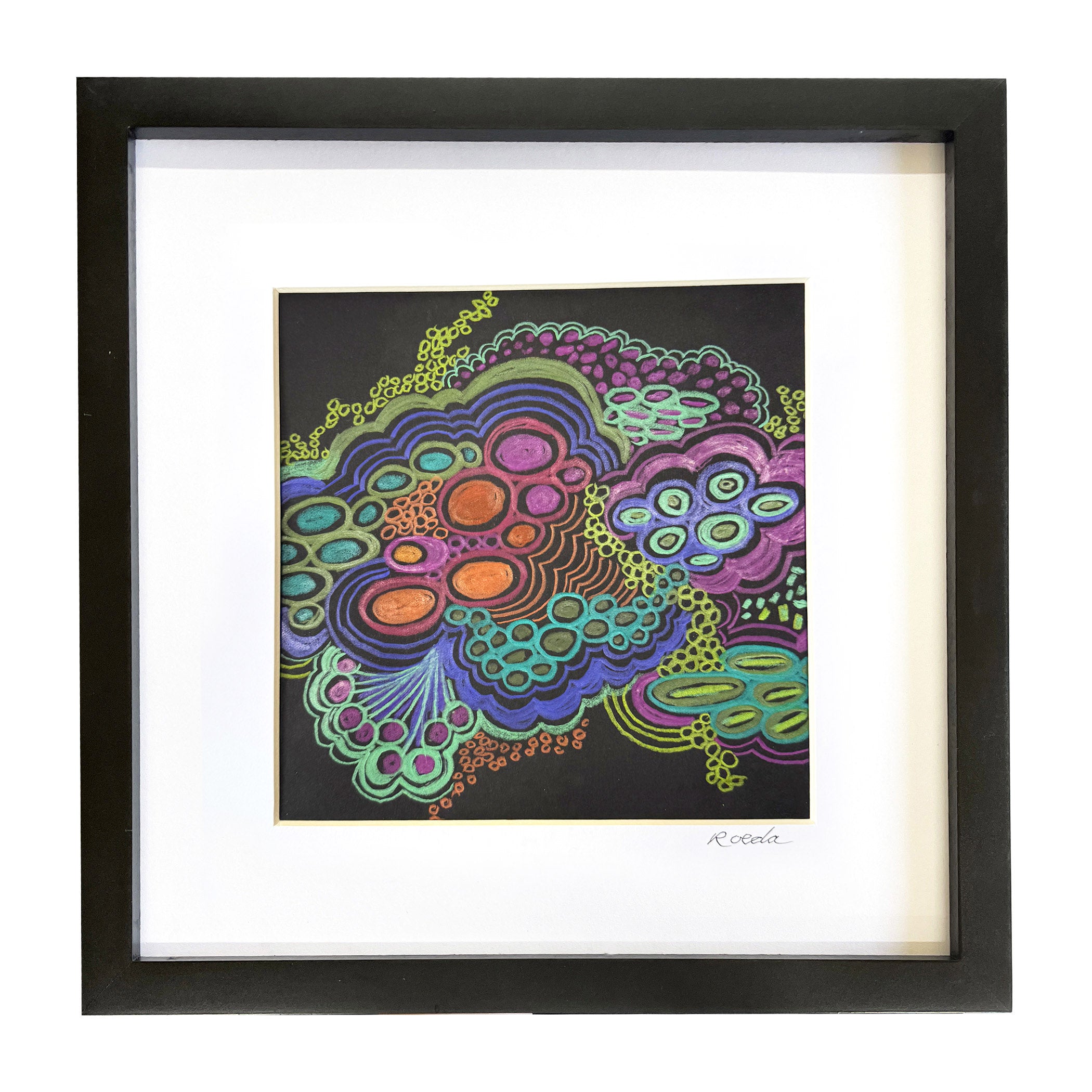 Original Framed Painting by Carol (No. 257)