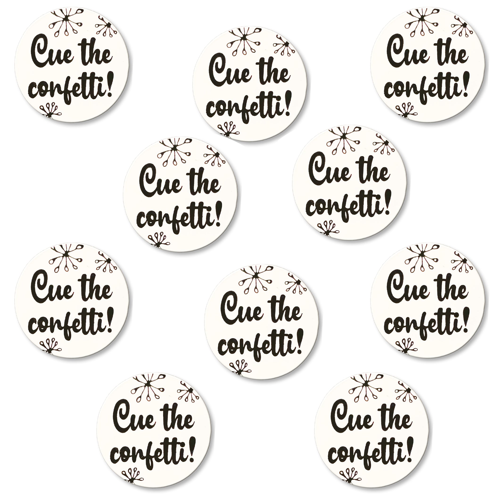 Cue the Confetti! Magnet