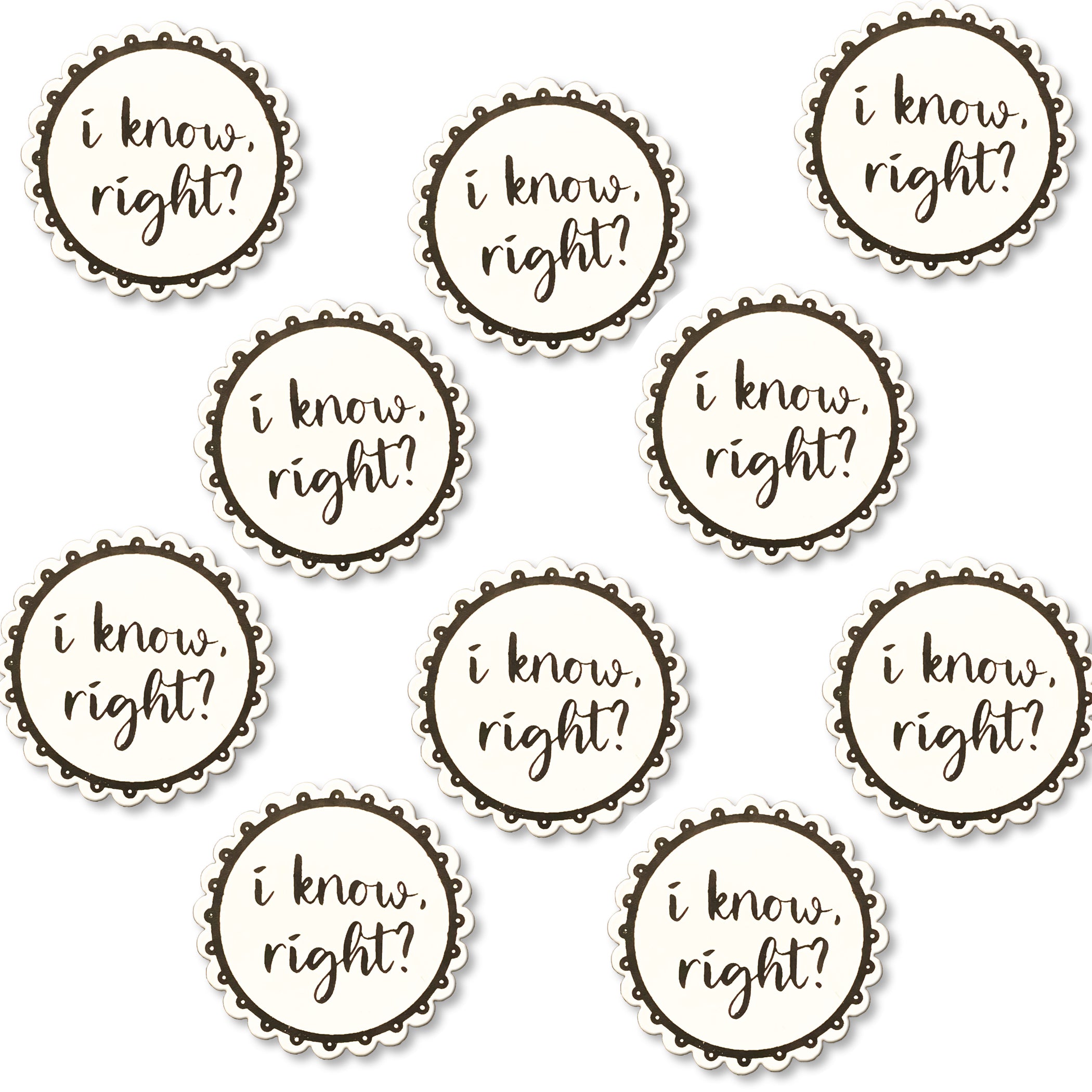 I Know, Right? Magnet