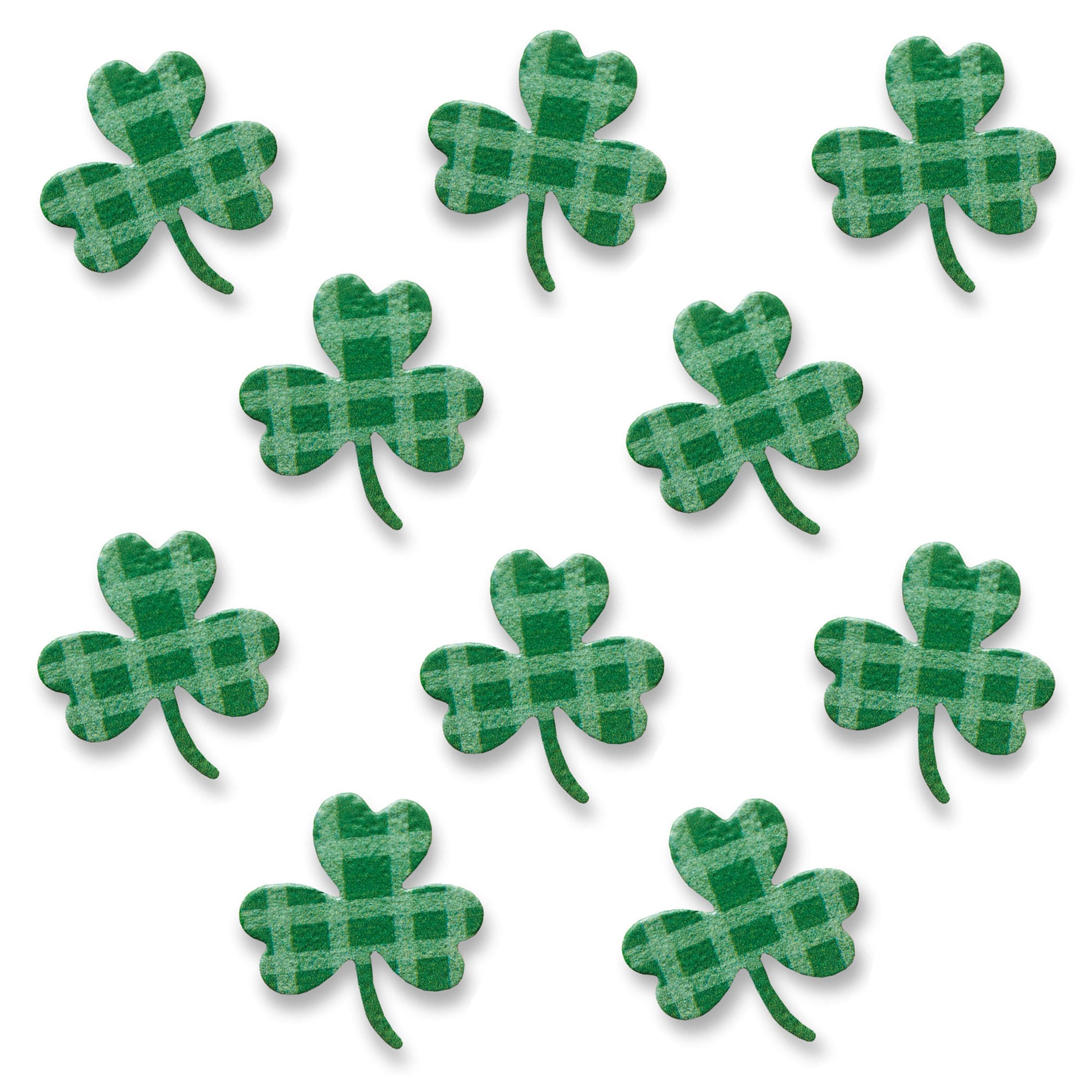 Kleeblatt-Magnet Gingham