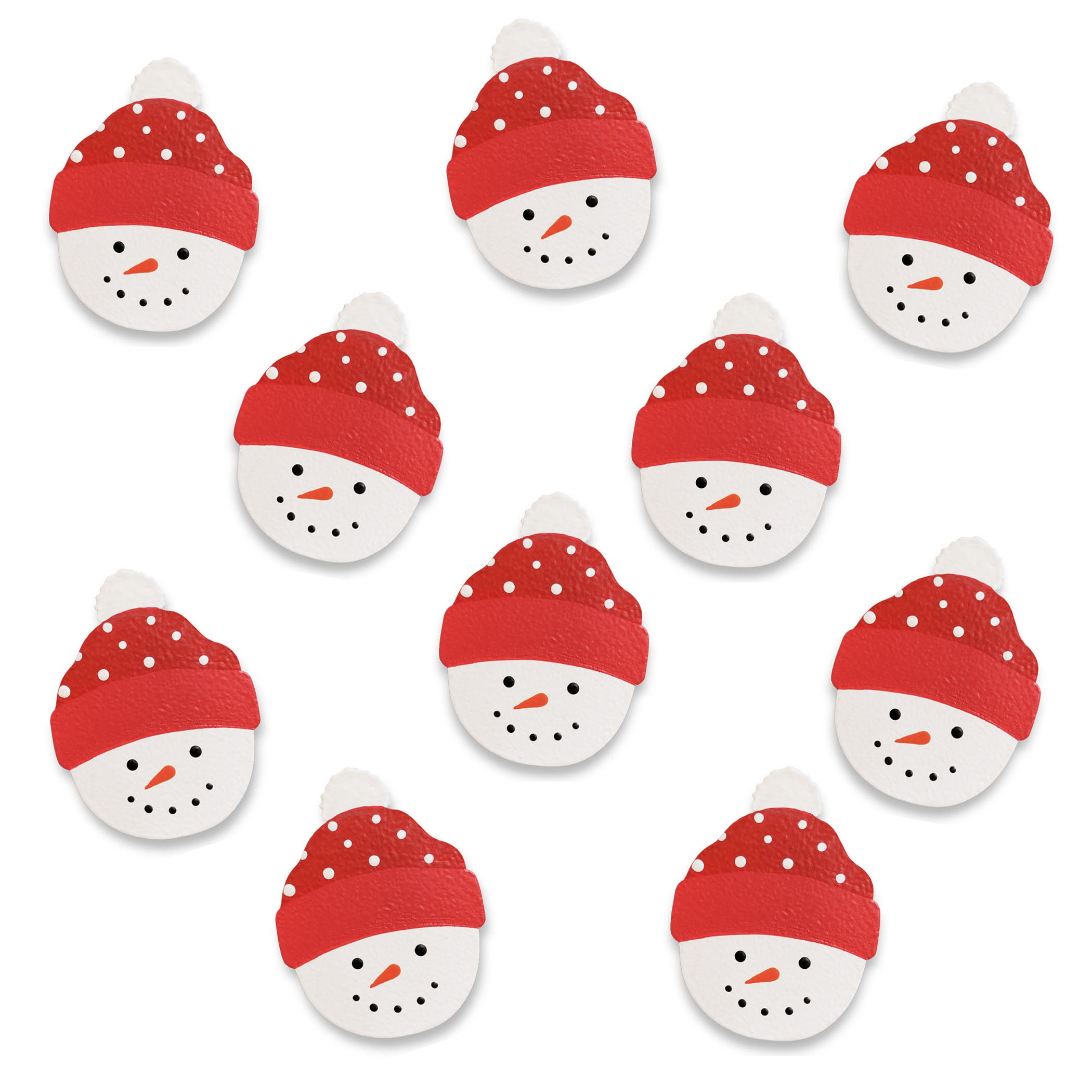 Schneemann-Gesichtsmagnet