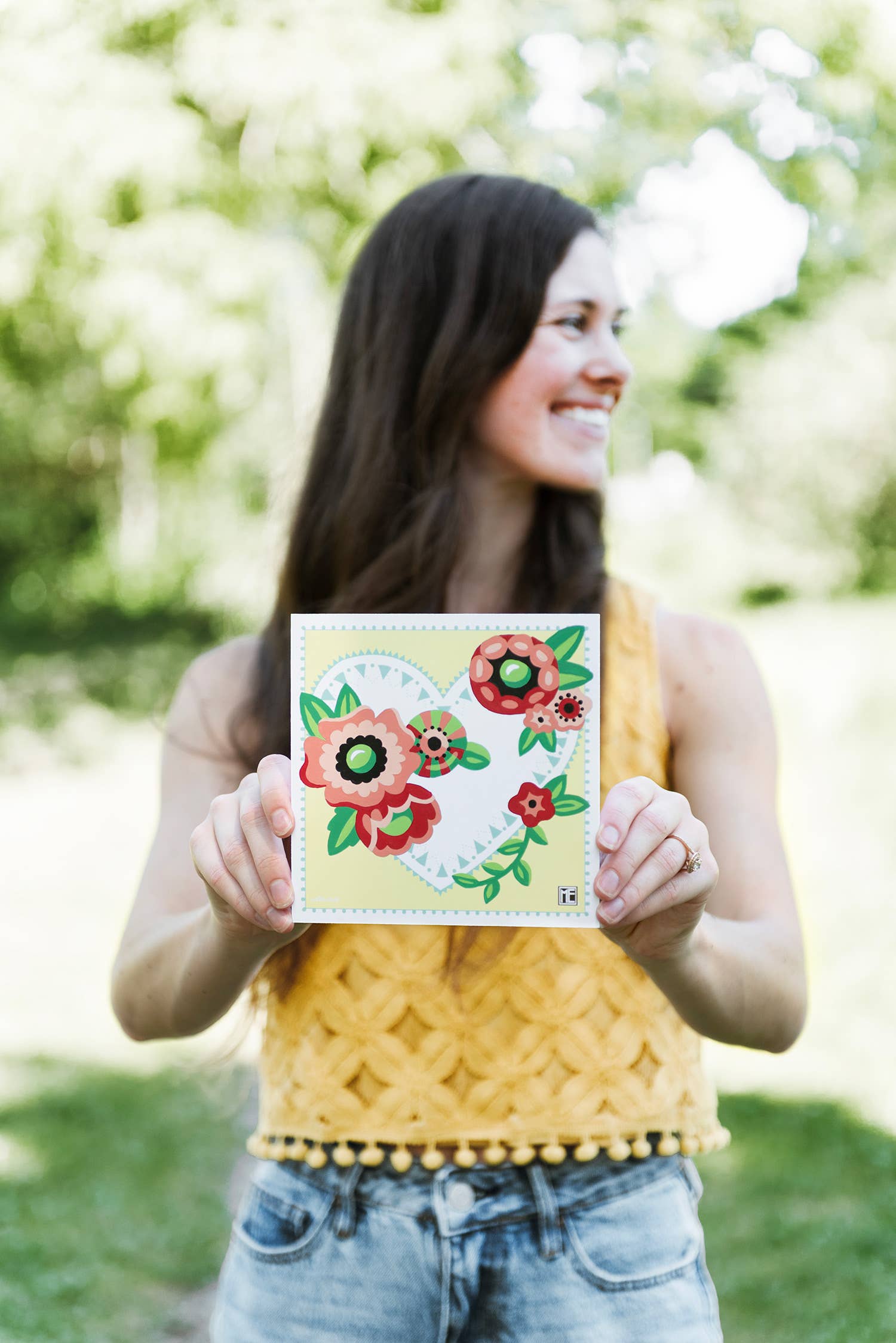 From ME to You Mary Engelbreit Mini Paint-by-Number Kit