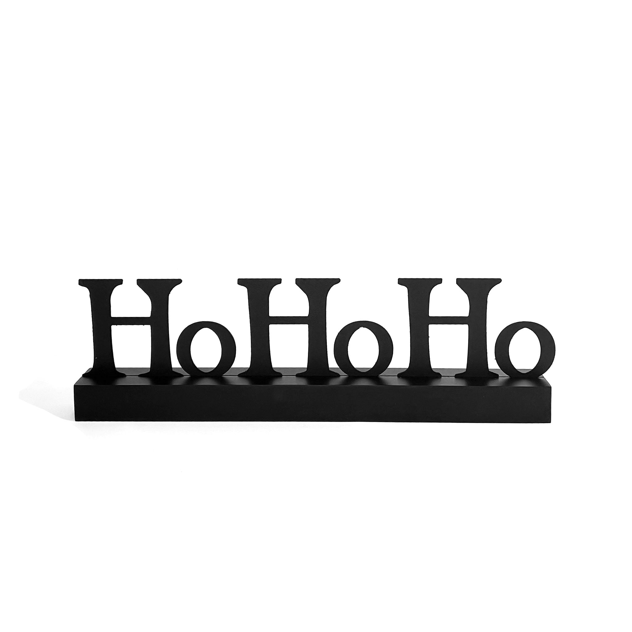 HoHoHo Magnetic Word w/ Wood Base