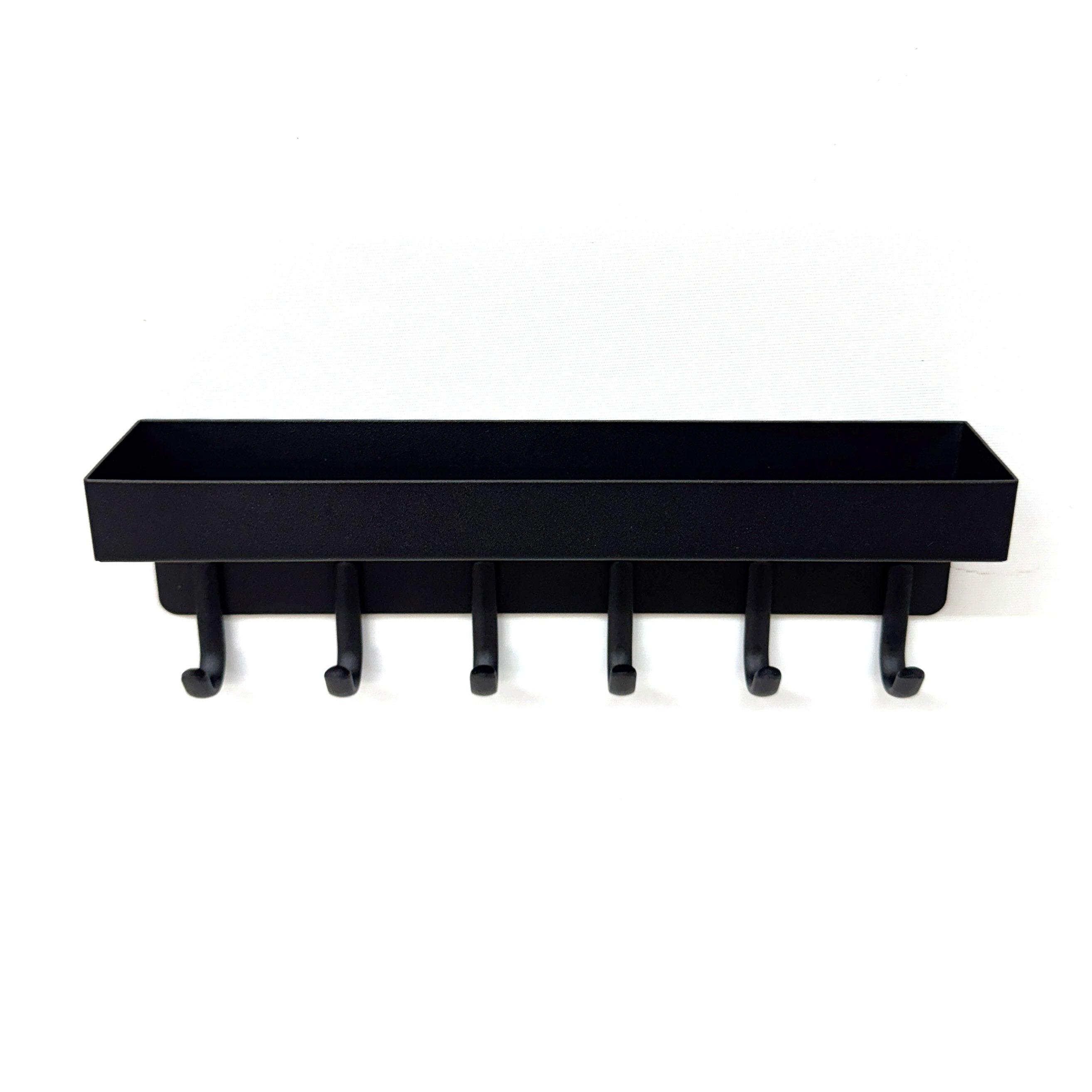 Magnetic Key Hooks, Black