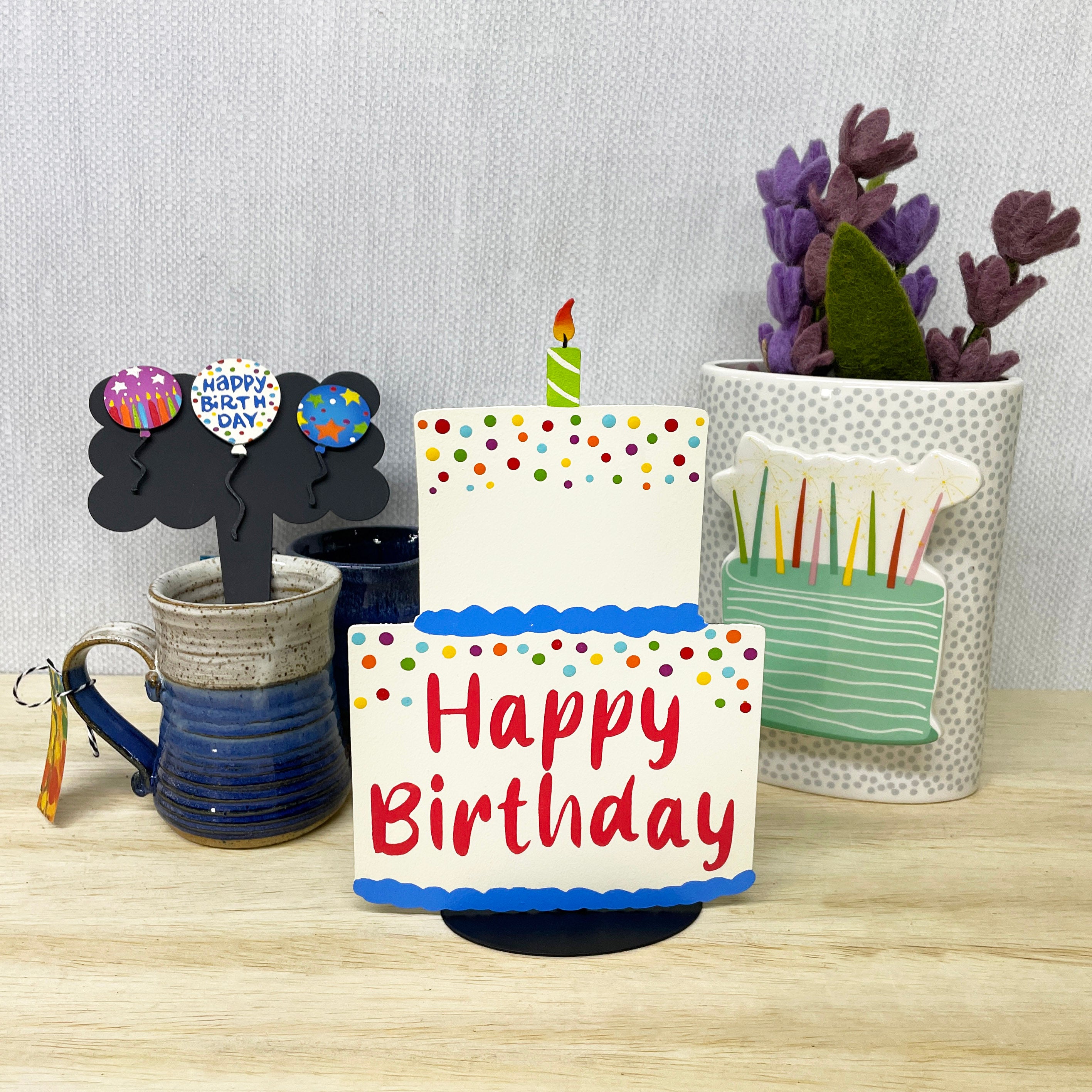 Birthday Cake Magnetic Art Pop