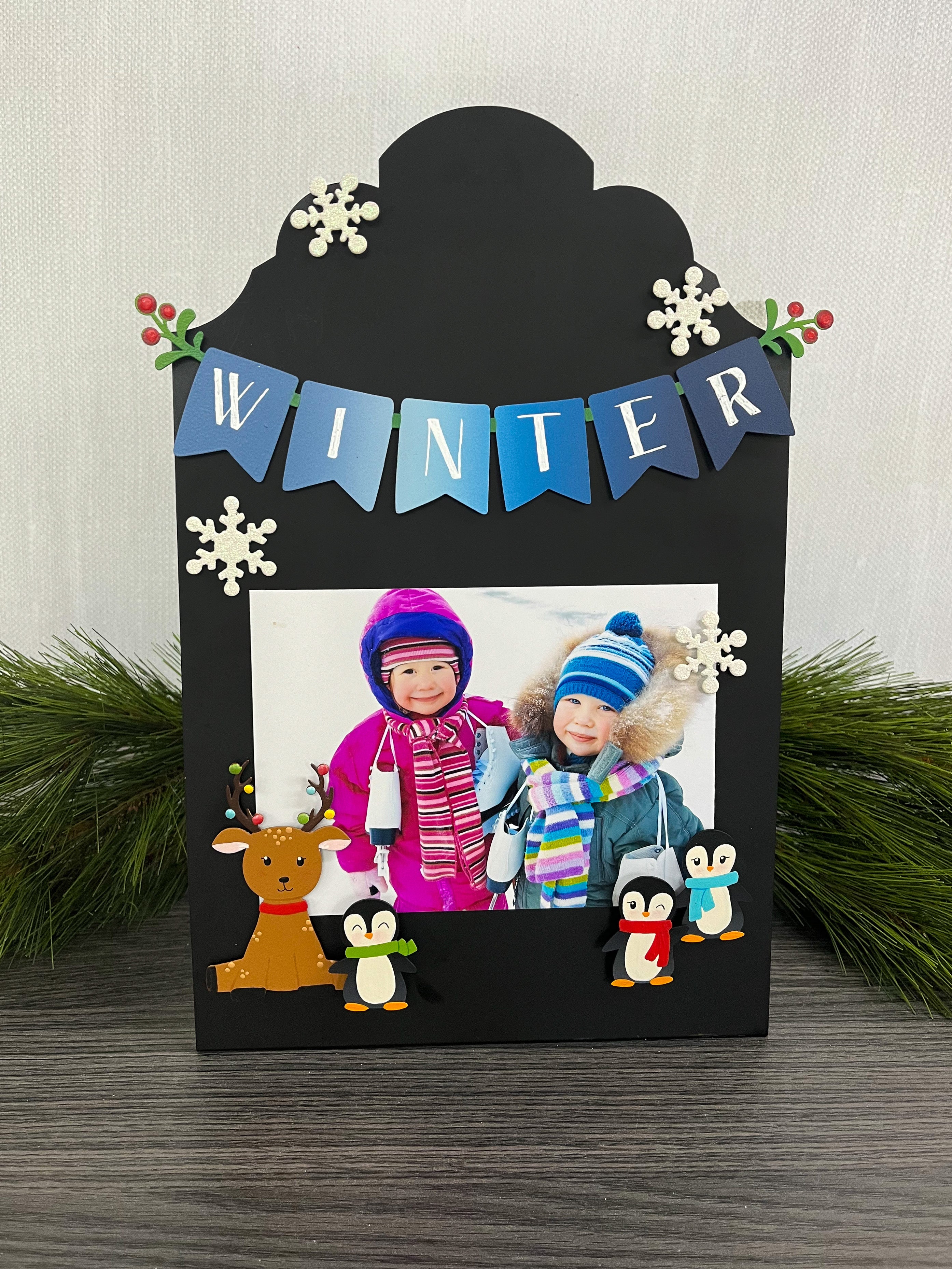 Winter Banner Magnet (10"w)