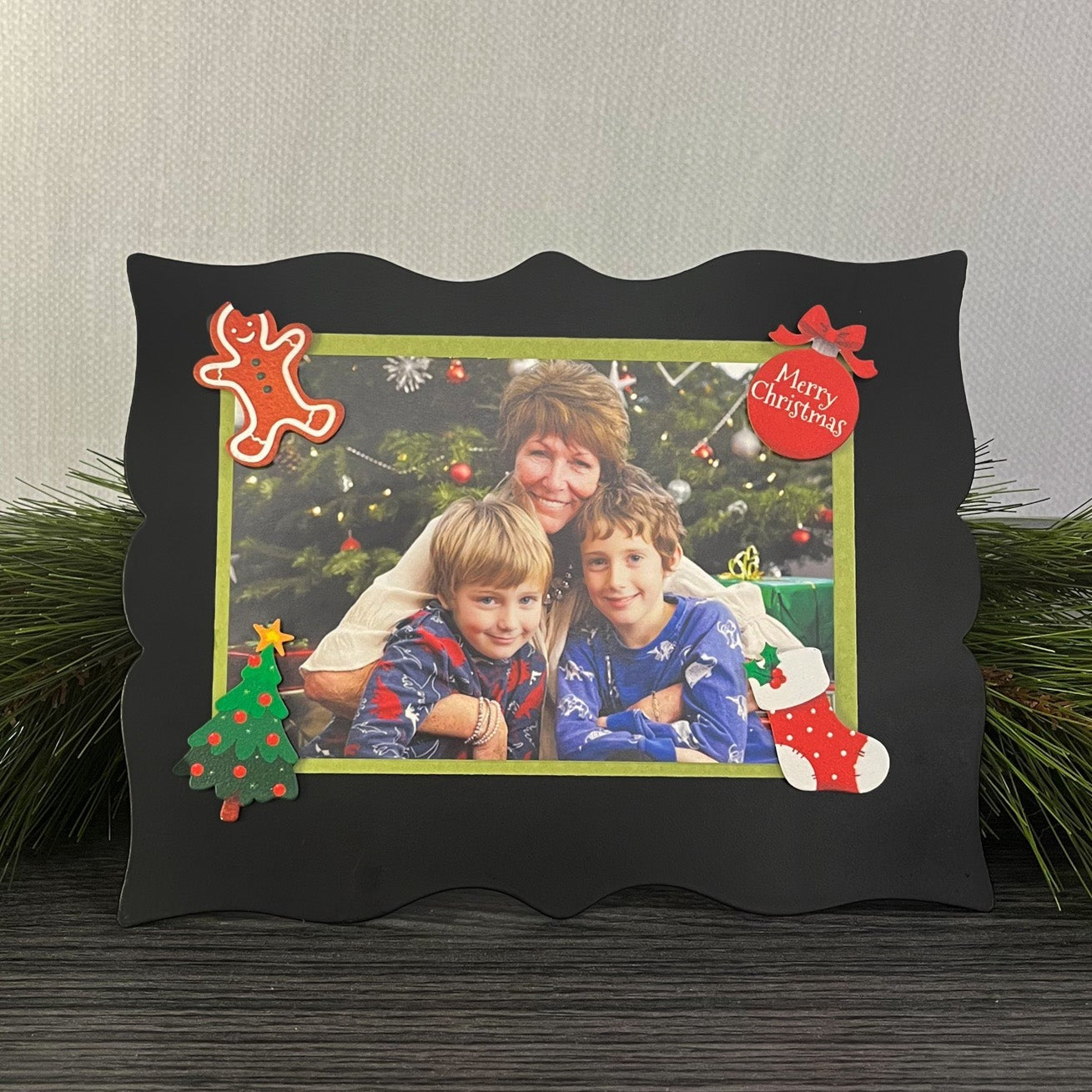 Merry Christmas Magnets S/4