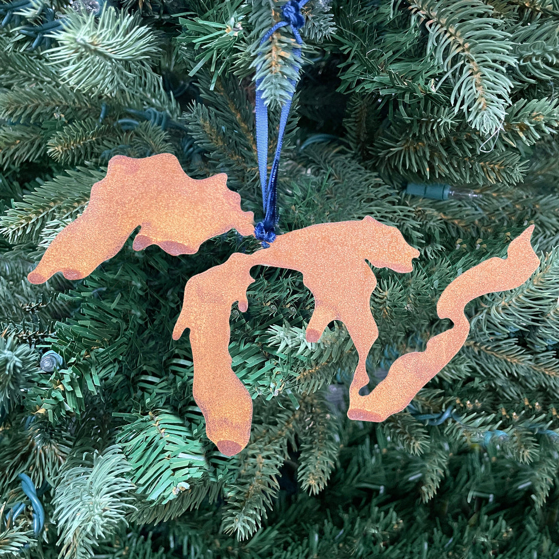MI Great Lakes Ornament