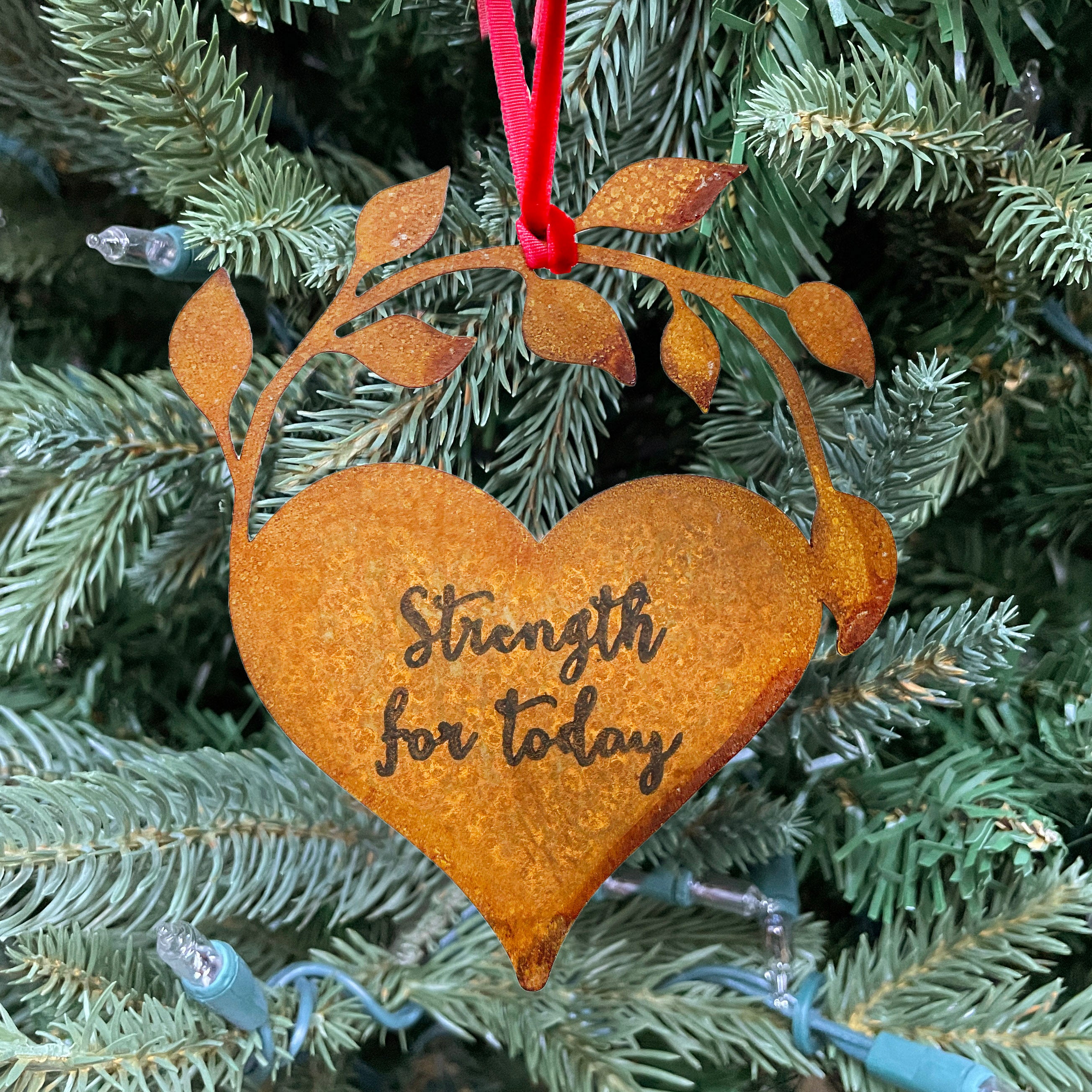 Heart w/ Vine Ornament