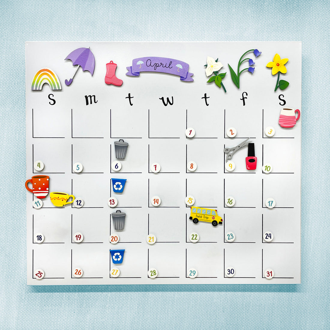 Coffee Cup Magnets S/3