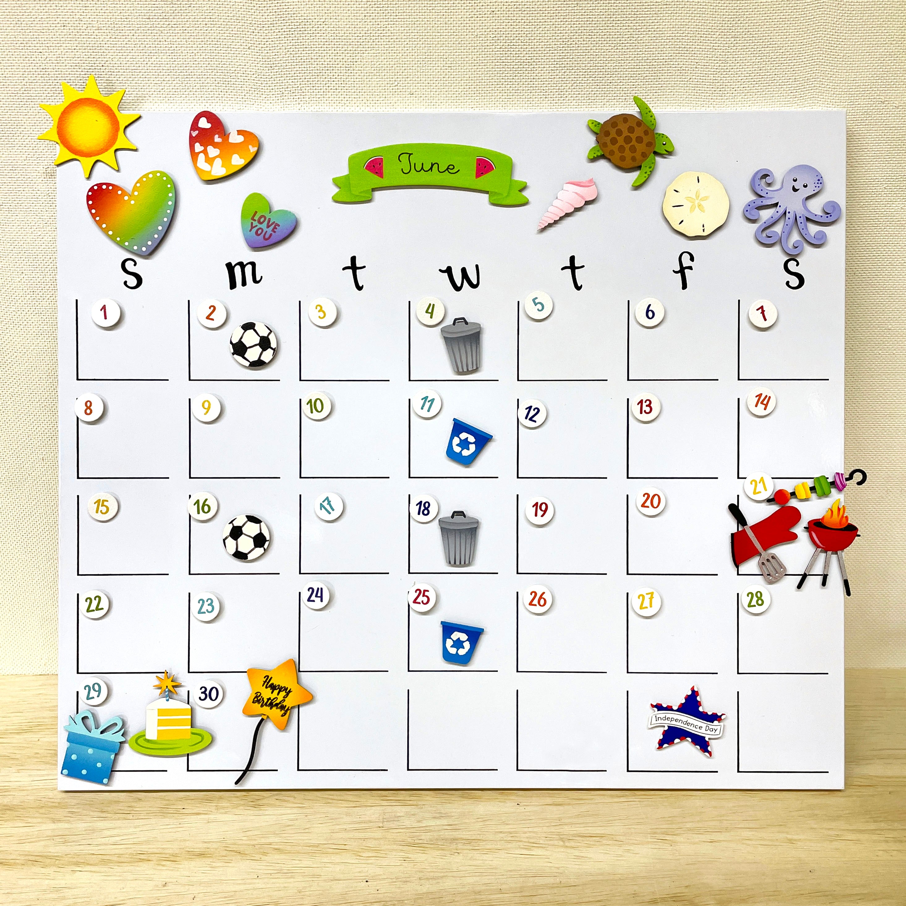 Seashell & Critter Magnets S/4