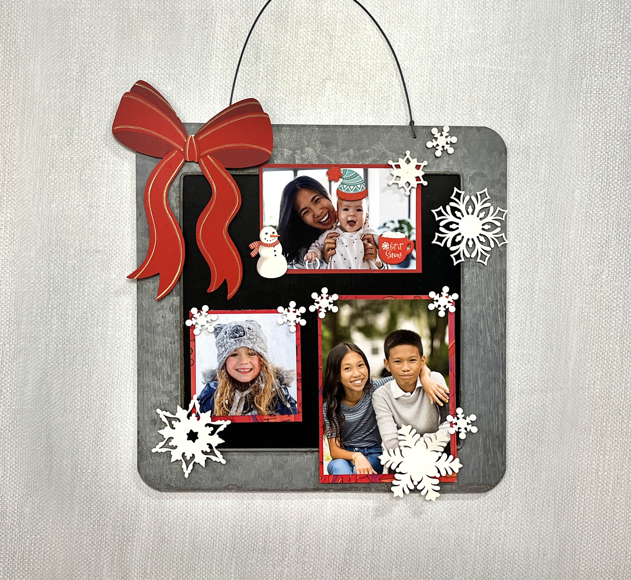 Snowflake Mini Art Pop Magnets S/3