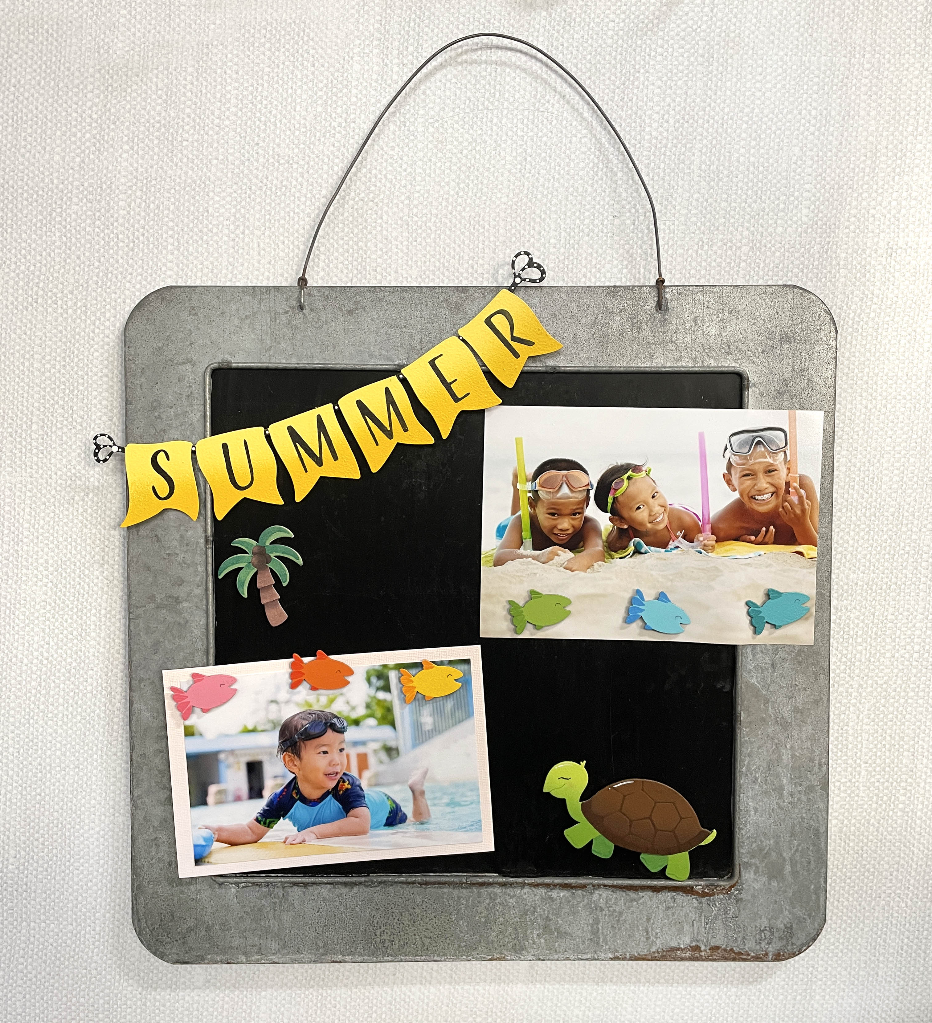 Sommerbanner Mini Art Pop Gelb