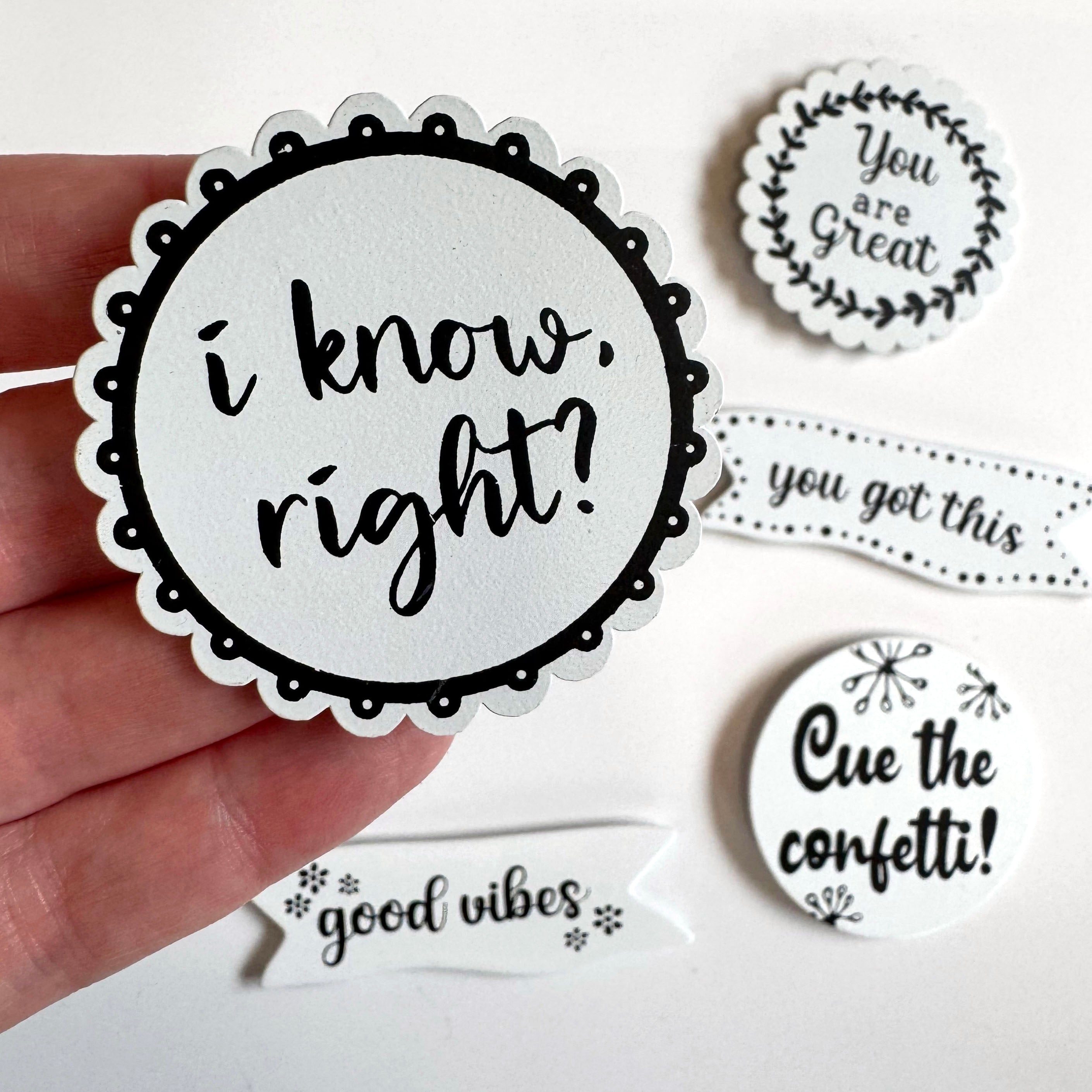 I Know, Right? Magnet