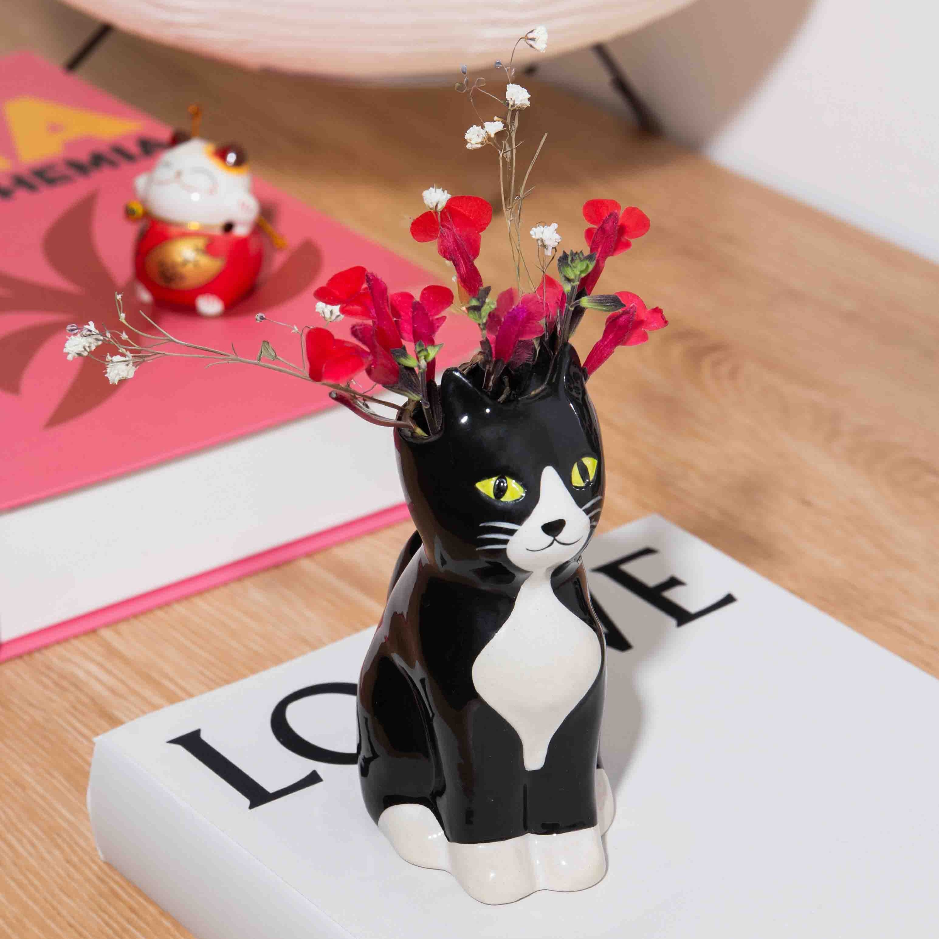 Cat Vase