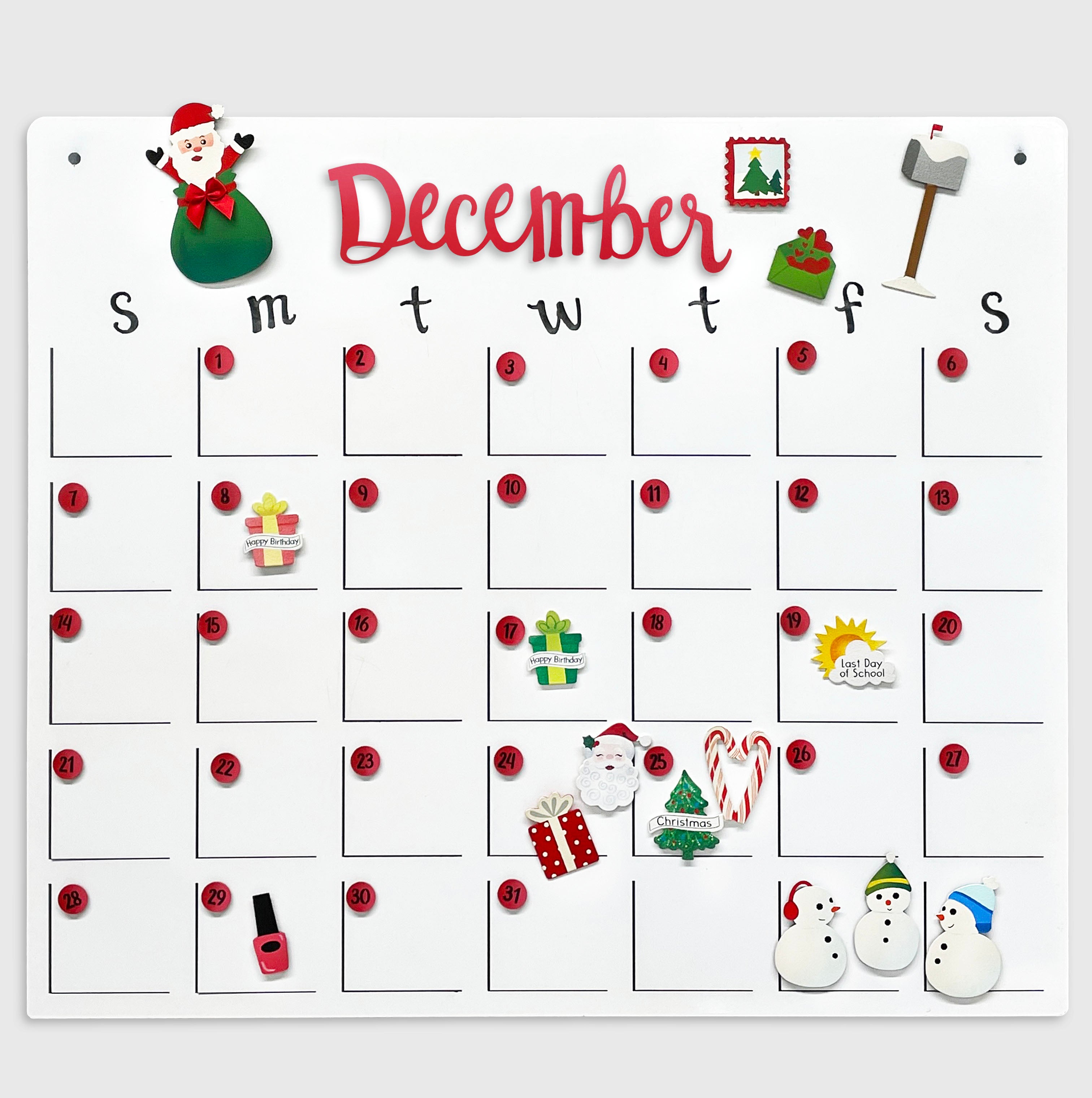 Feiertagskalendermagnete S/7