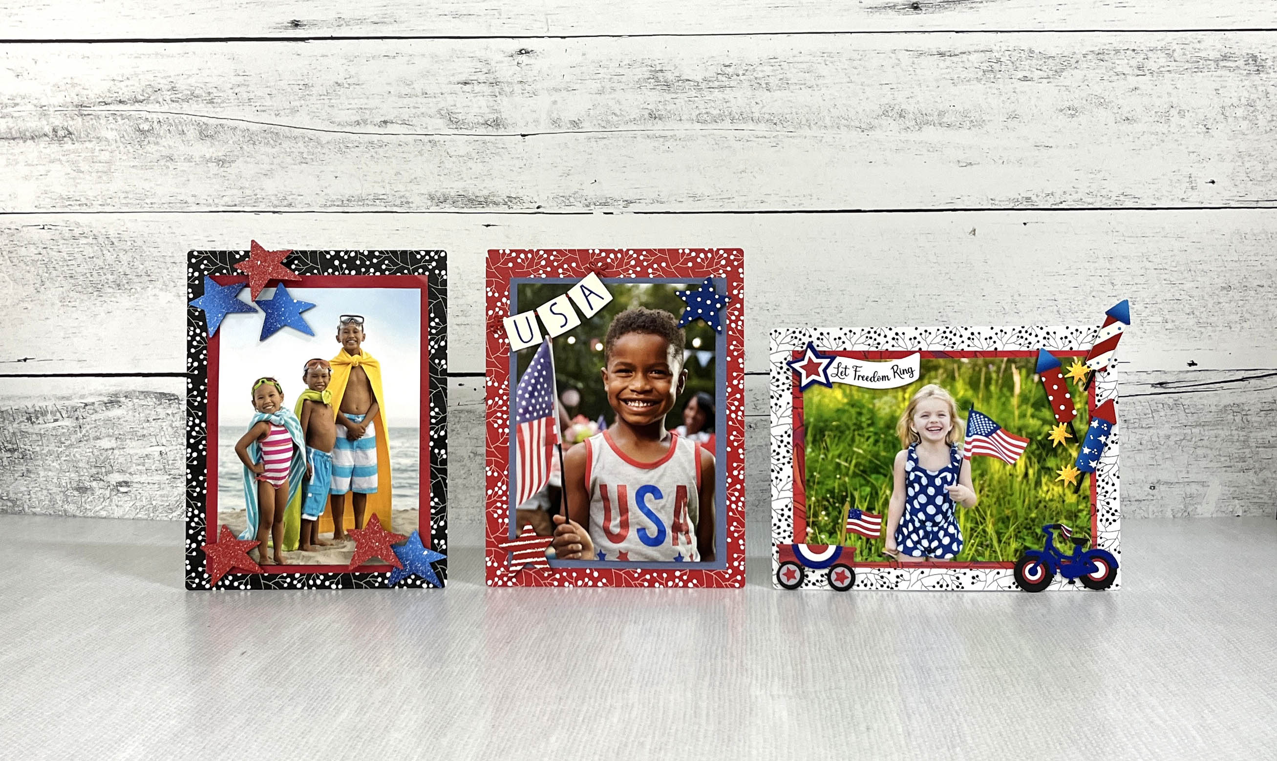 „USA“-Banner mit Sternmagneten S/3