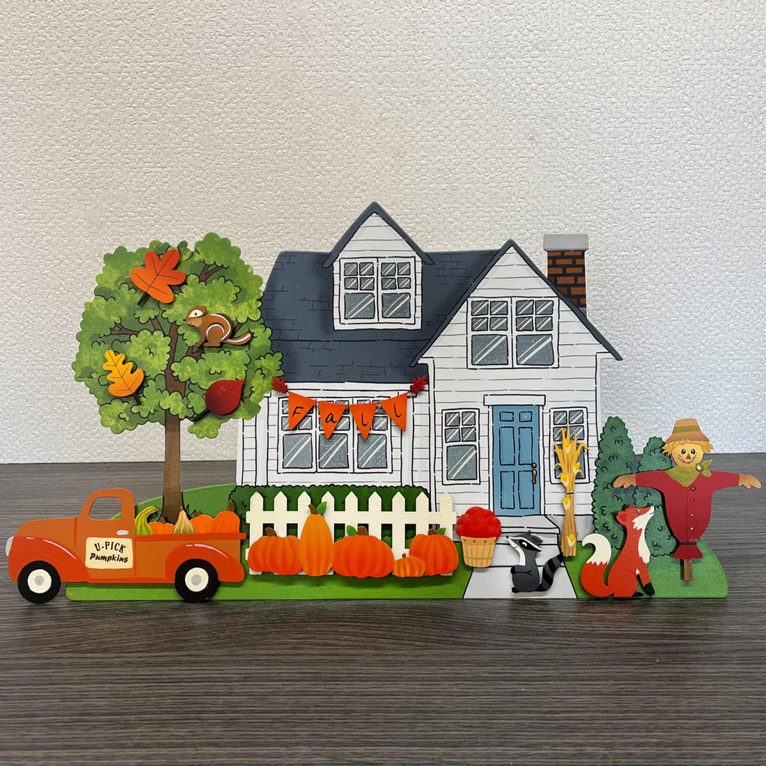 Pumpkin Border Magnet