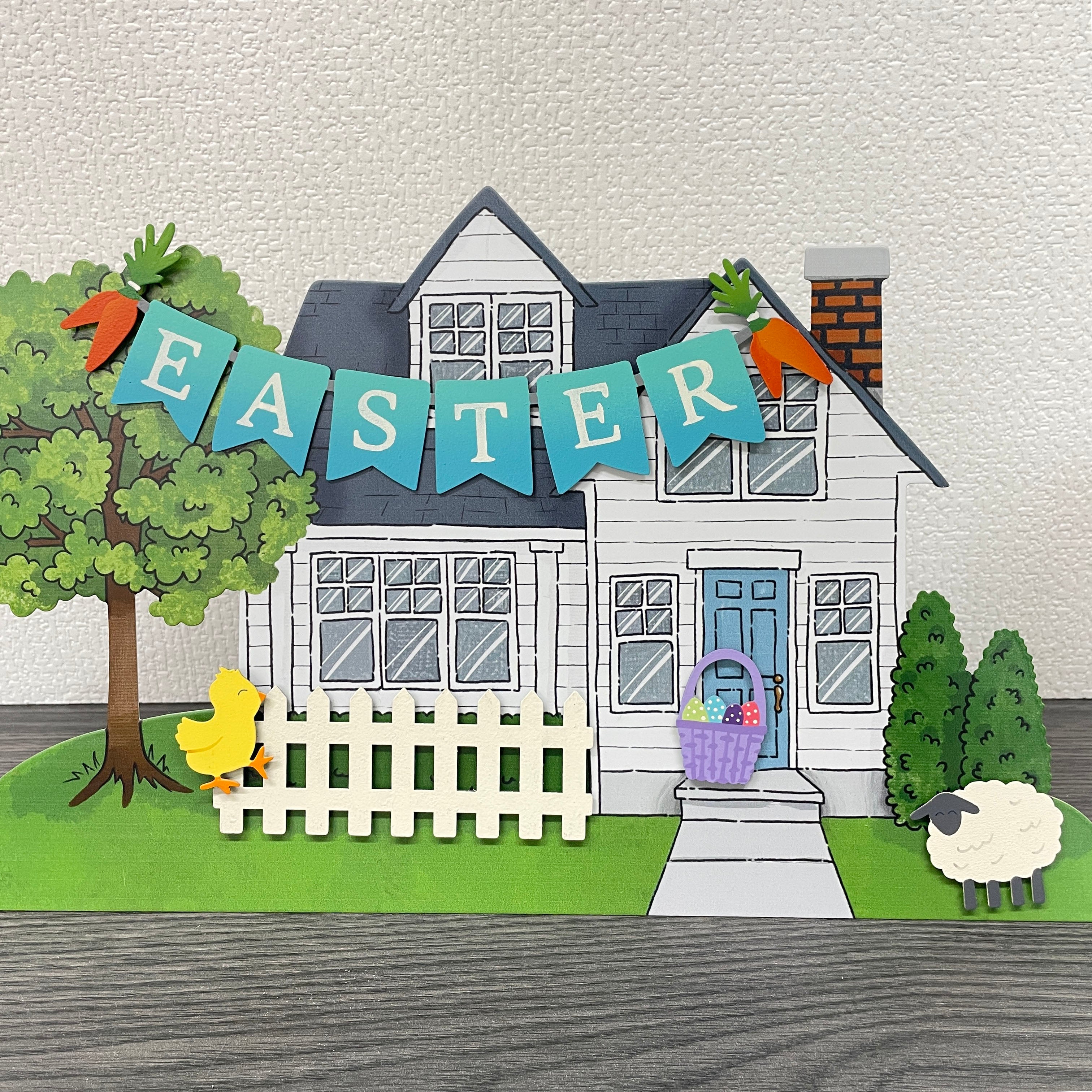 "Easter" Banner Magnet (10"w)