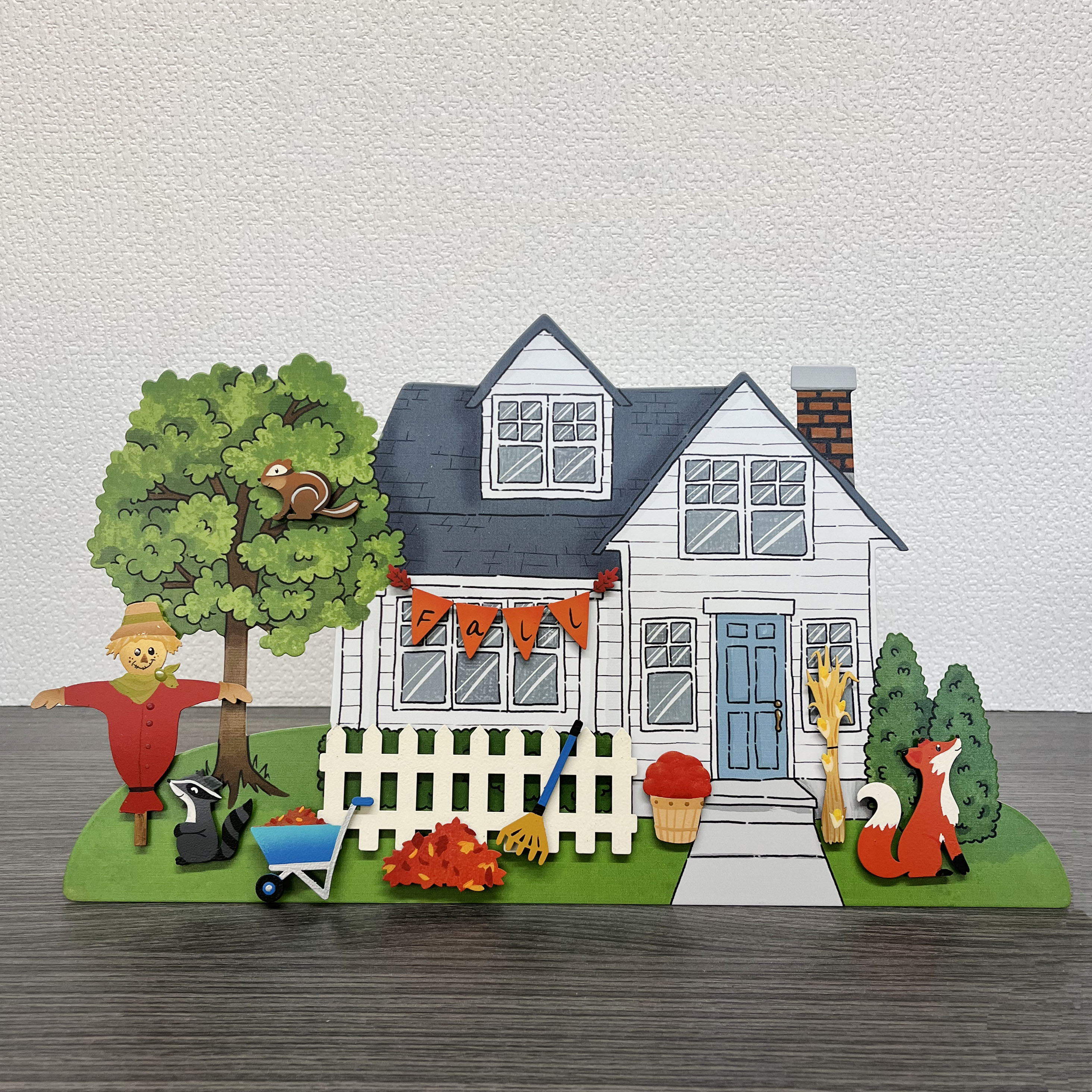 Raking Leaves Magnets S/3