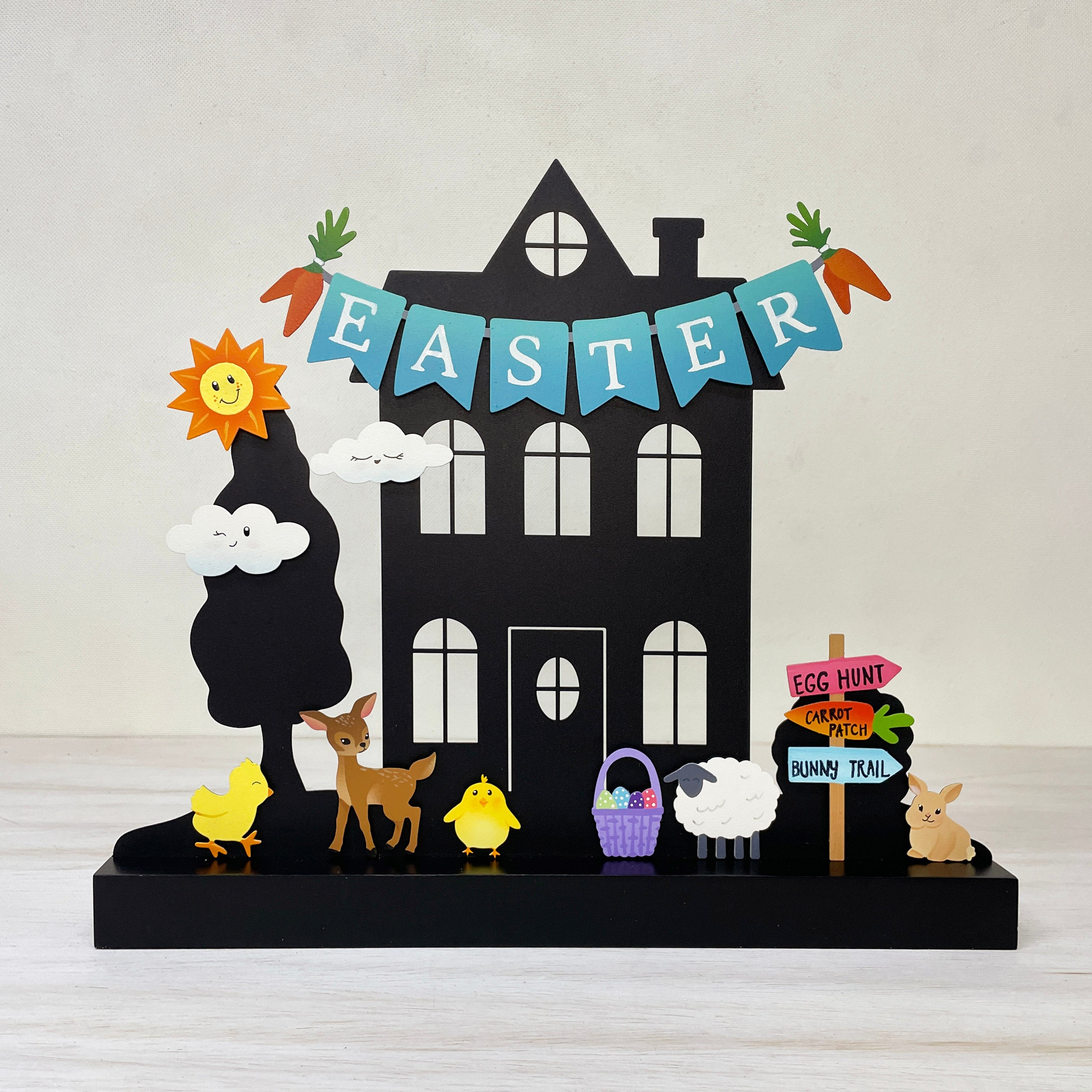 "Easter" Banner Magnet (10"w)