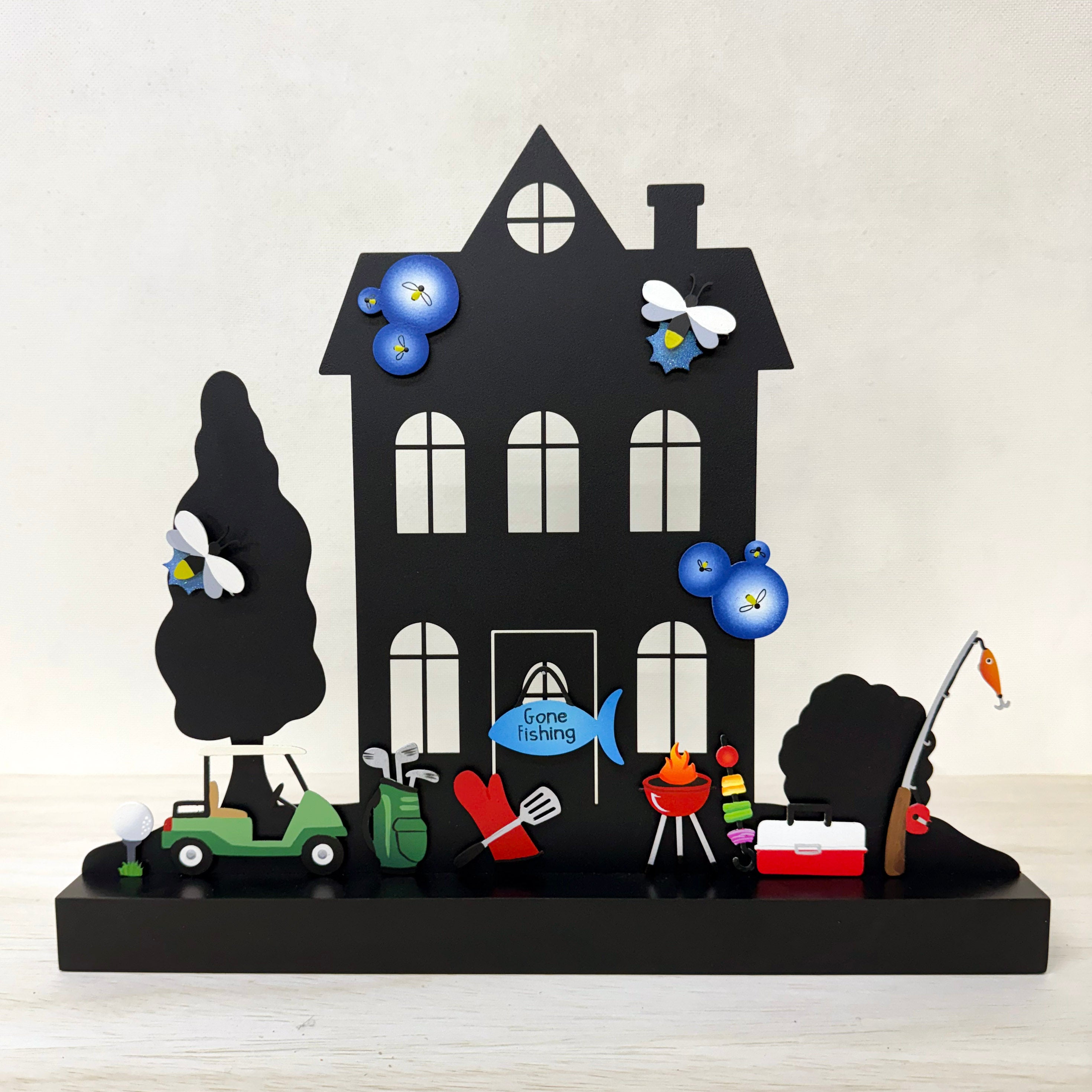 Gone Fishing Magnets S/3