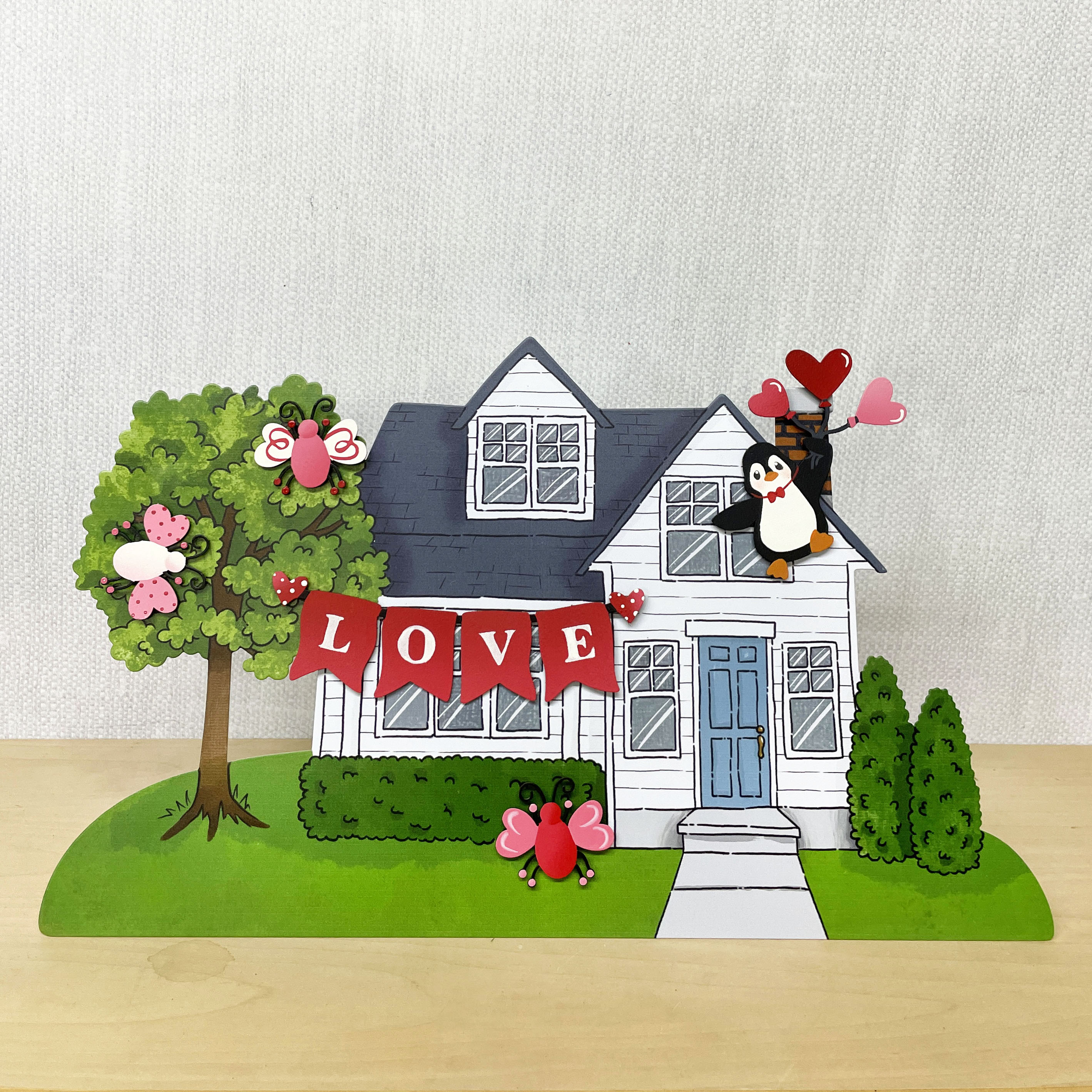 Love Banner Magnet (6"w)