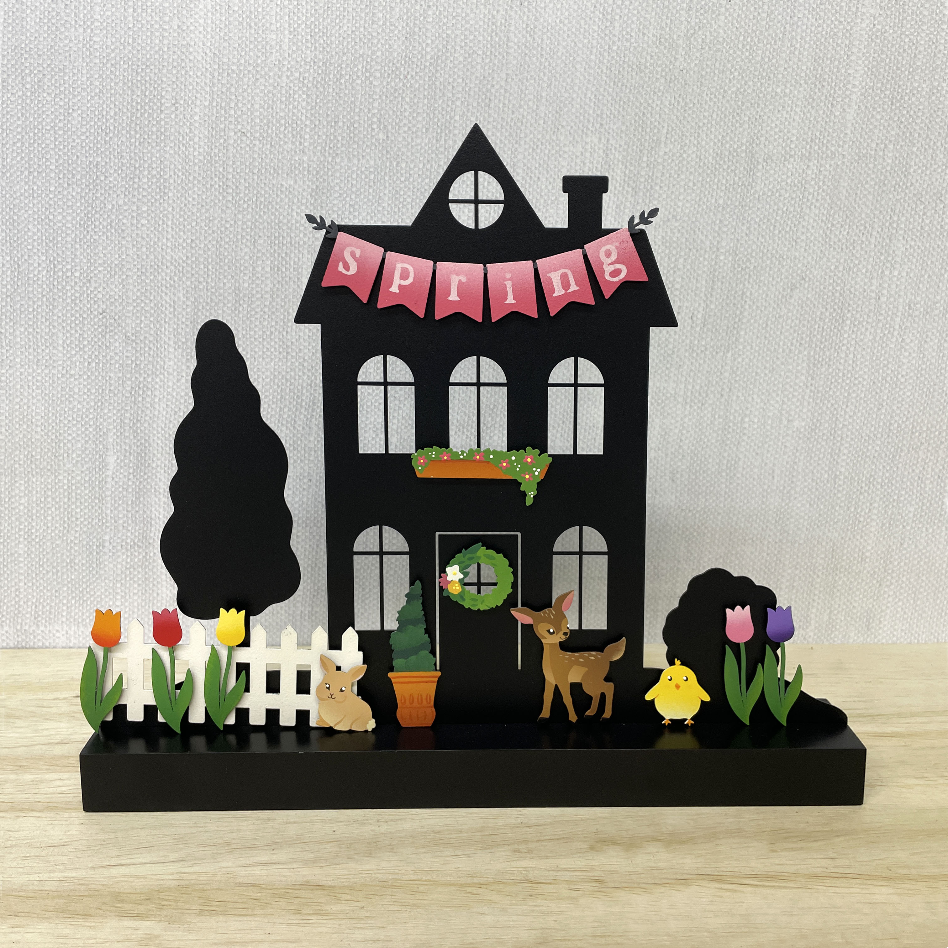 Rainbow Tulip Magnets S/5