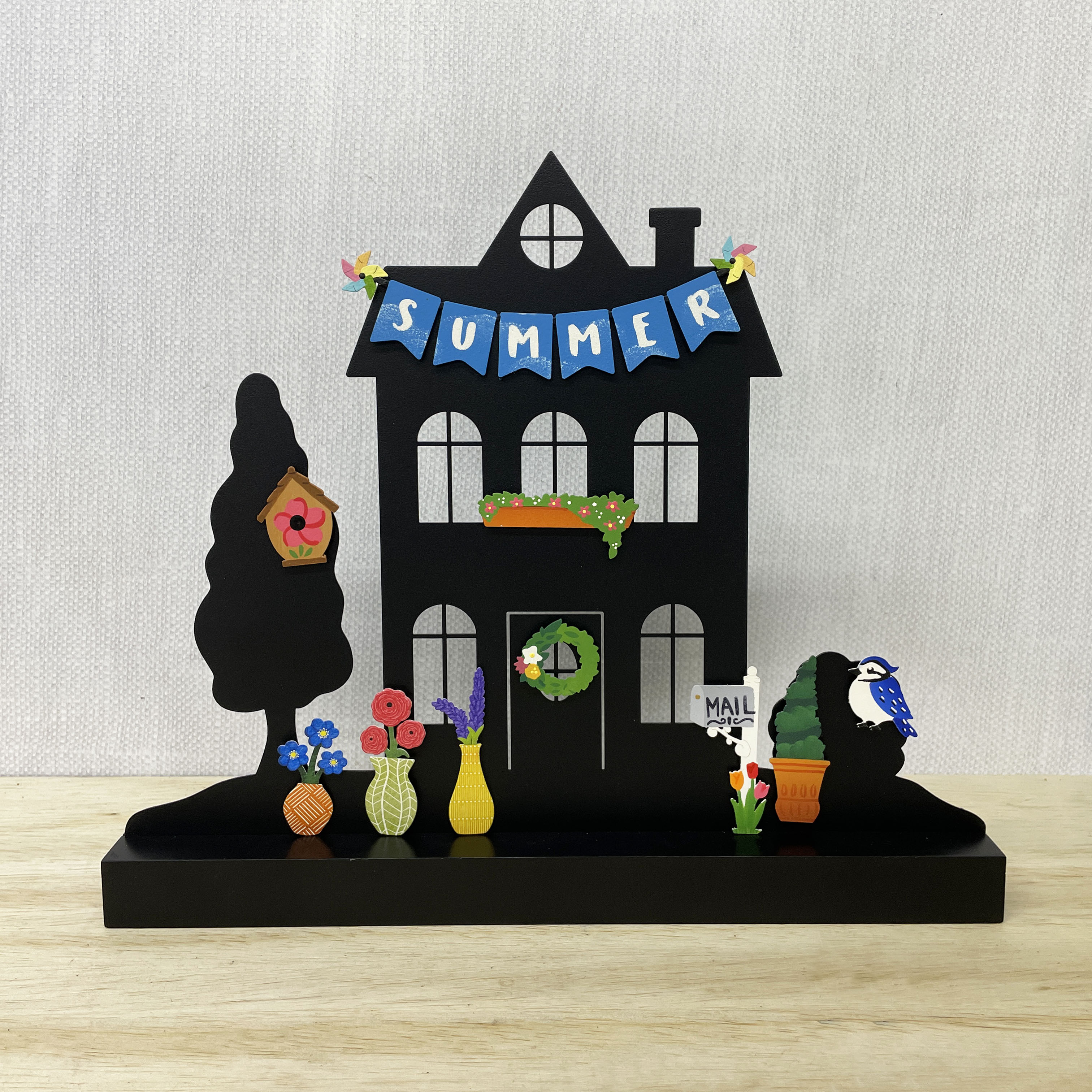 Flower Vase Magnets S/3