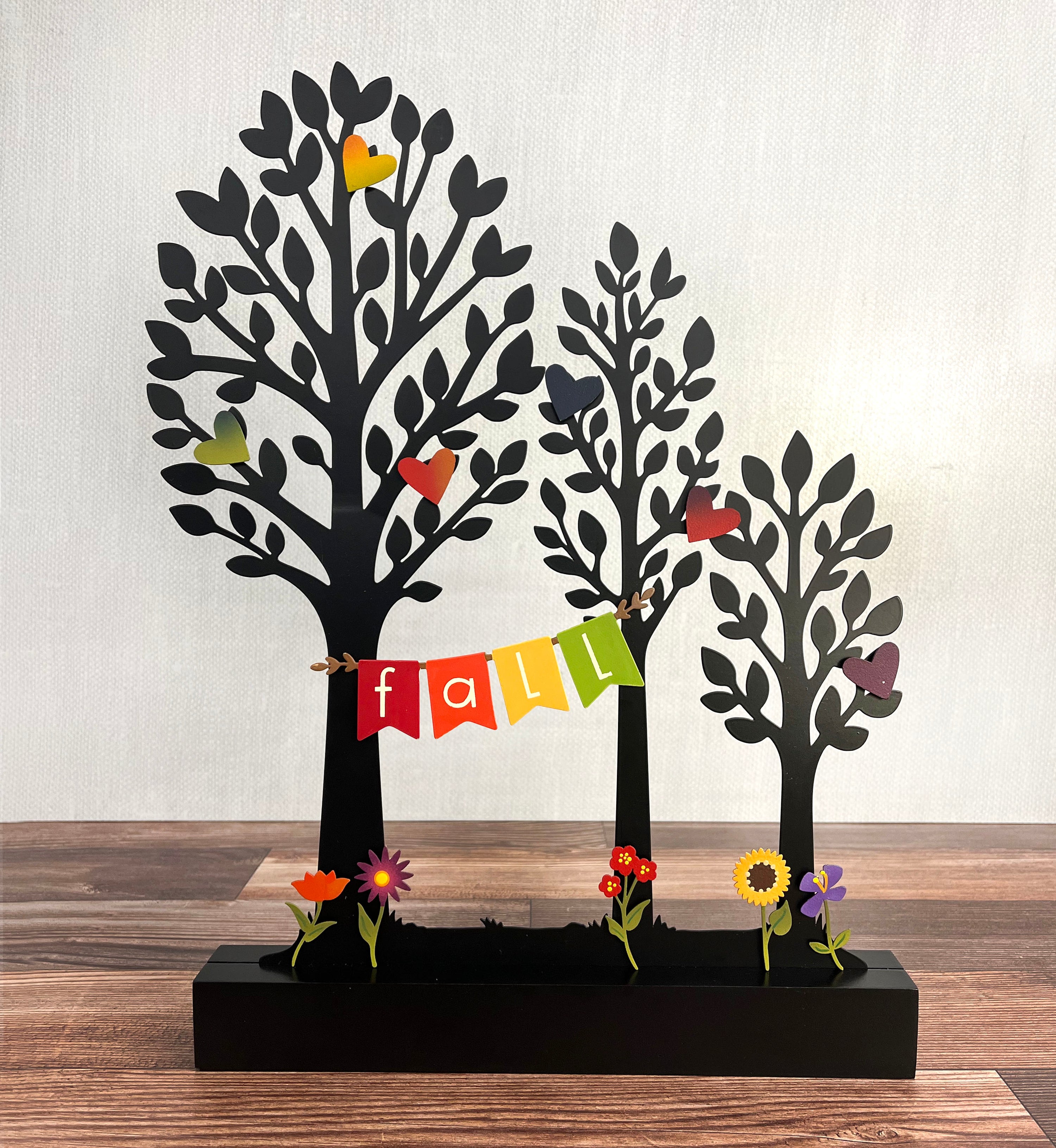 Fall Banner Magnets S/3 (6"w)
