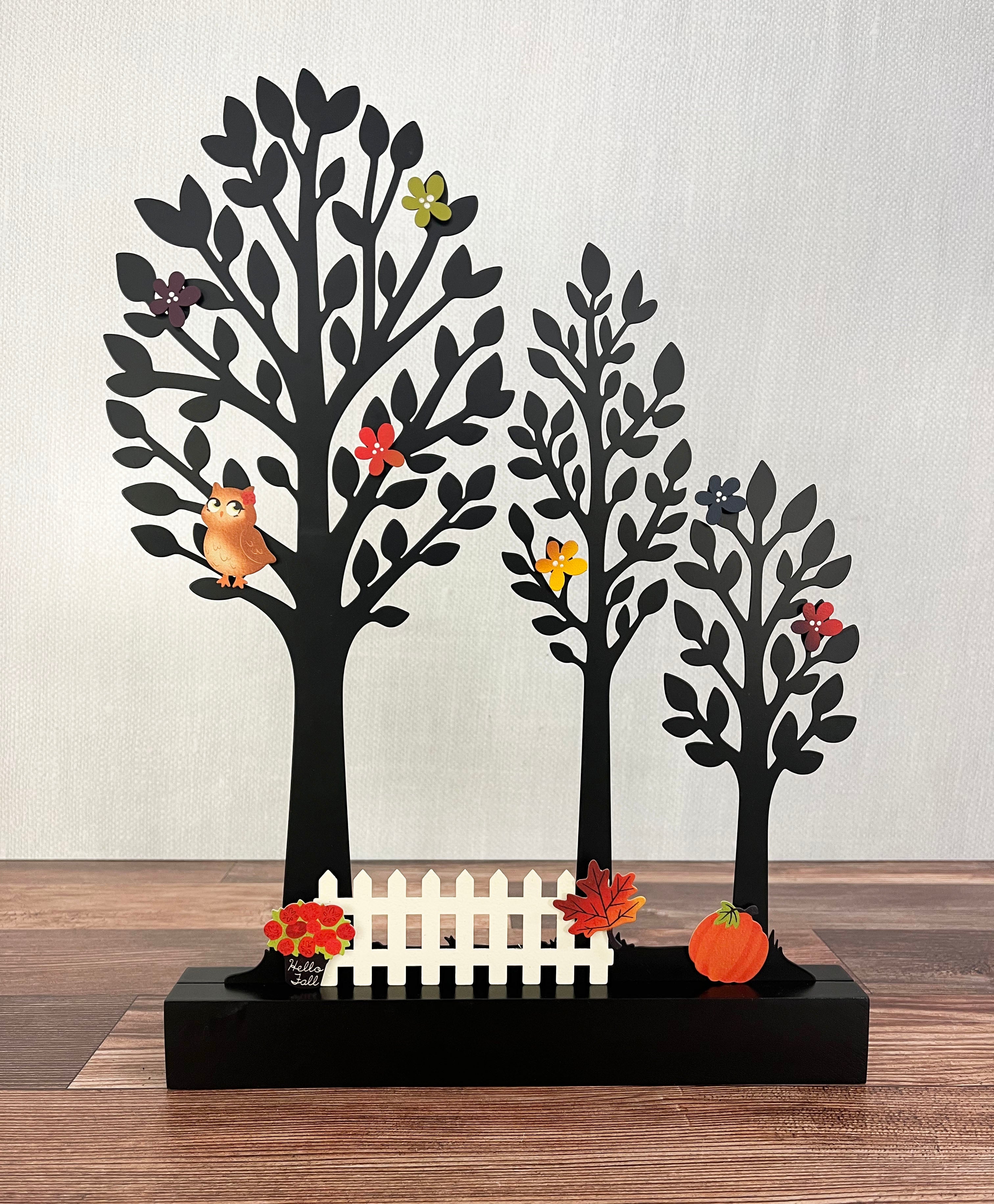 Hello Fall Magnets S/4