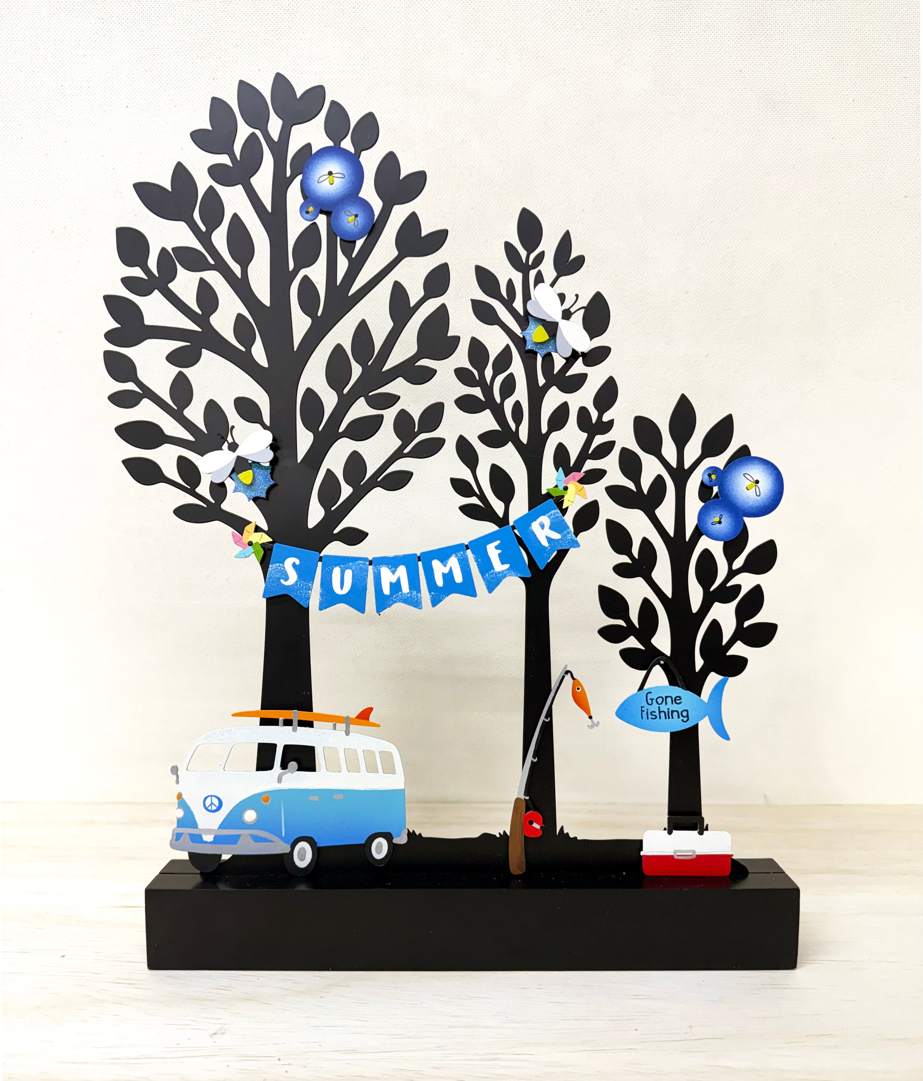 Gone Fishing Magnets S/3