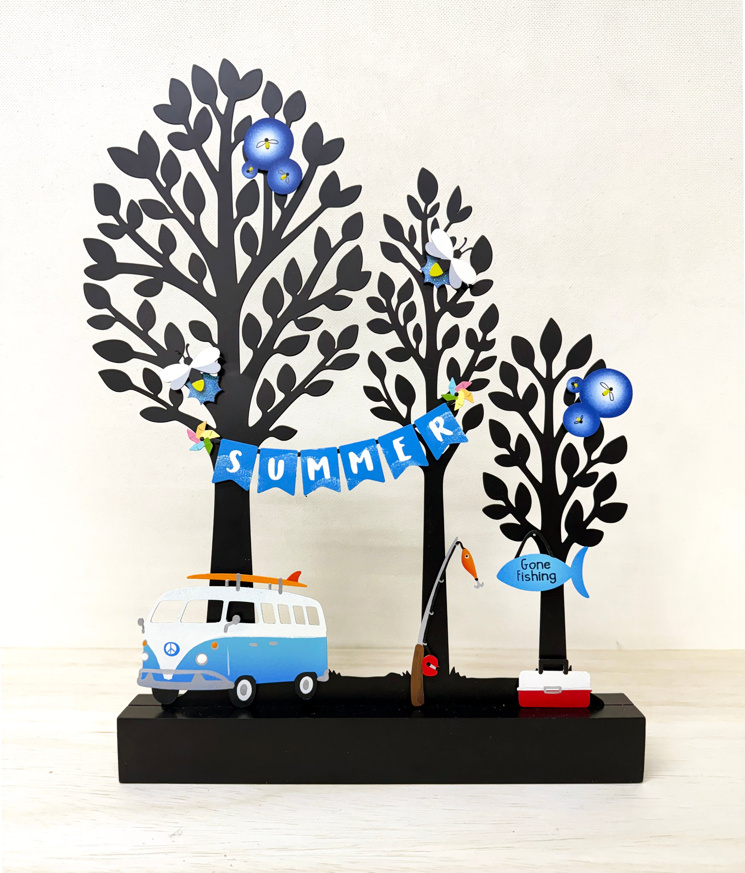 Gone Fishing Magnets S/3