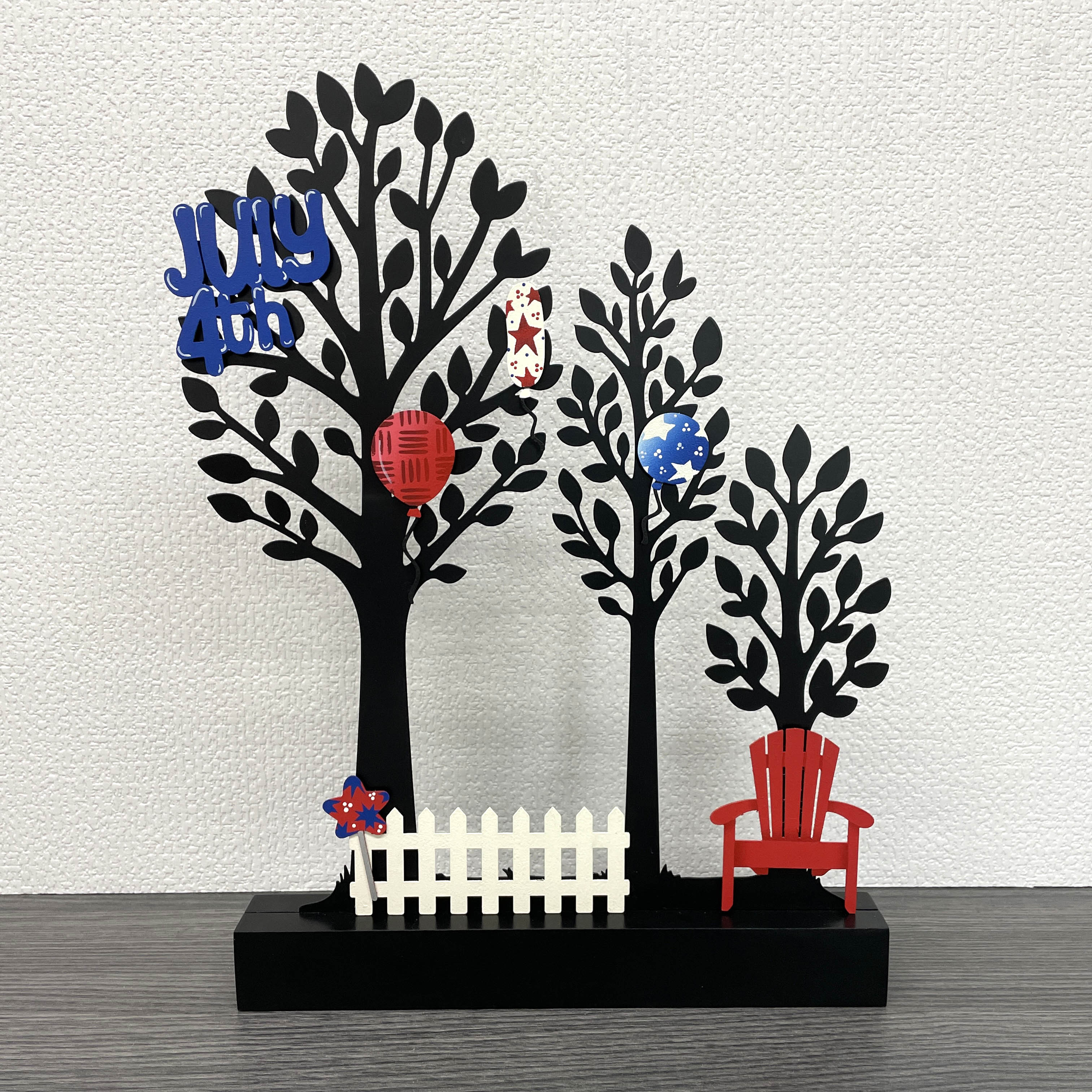 Adirondack Chair Magnet Red