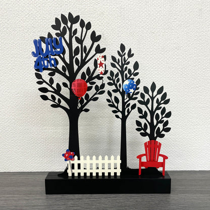 Everyday Trees Magnetic Décor w/ Wood Base