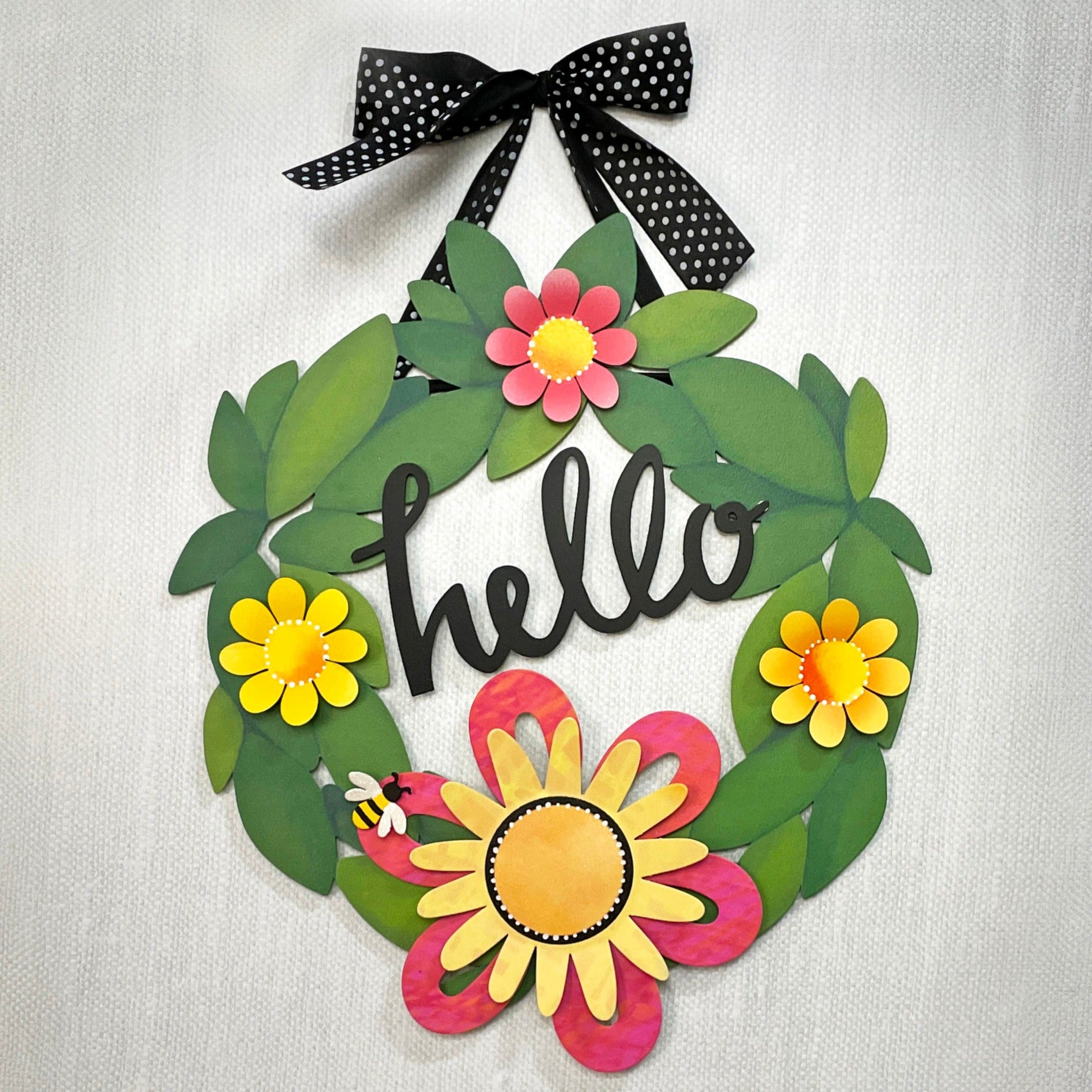 Everyday Wreath Magnetic Wall Art - 16"