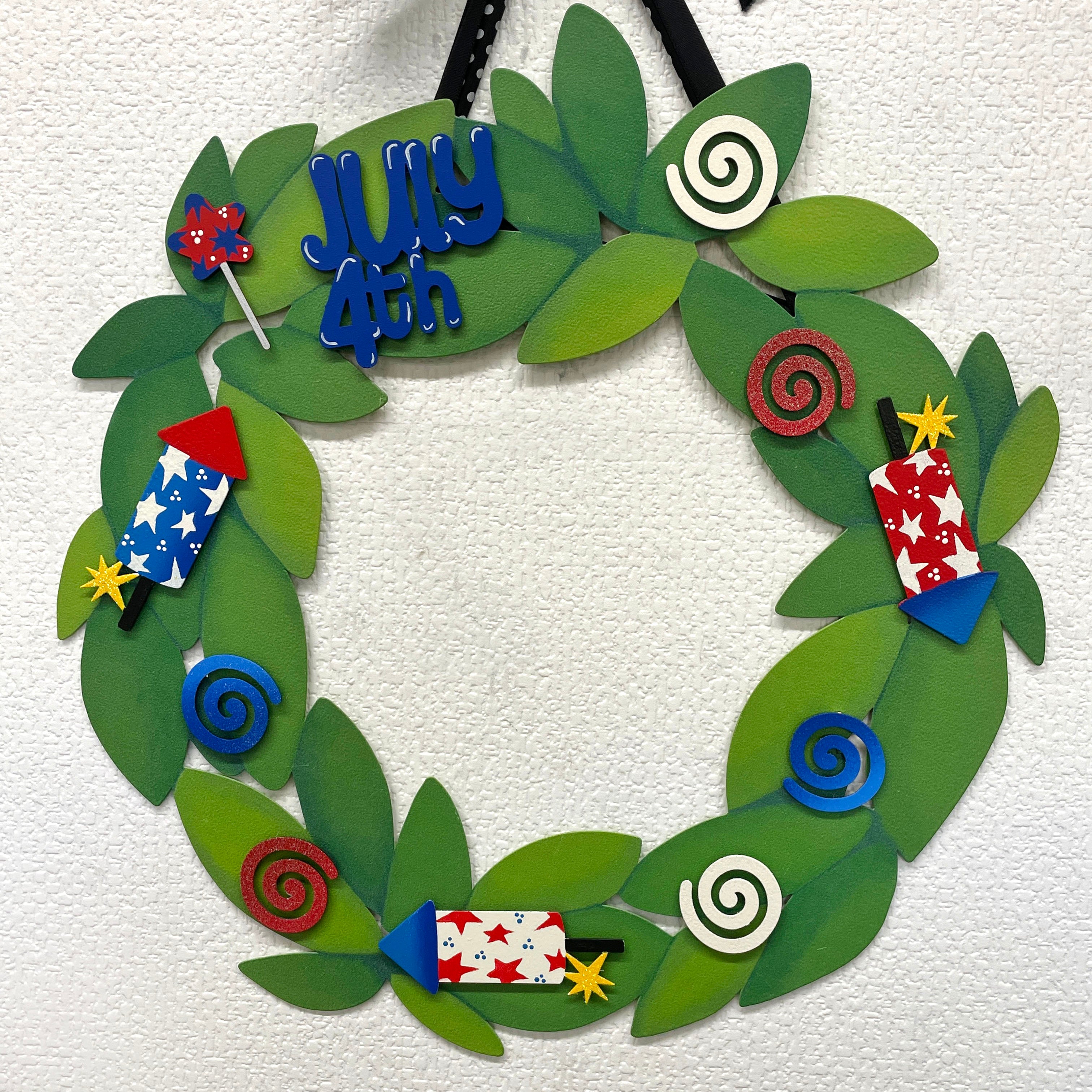 Patriotic Swirl Magnets S/6